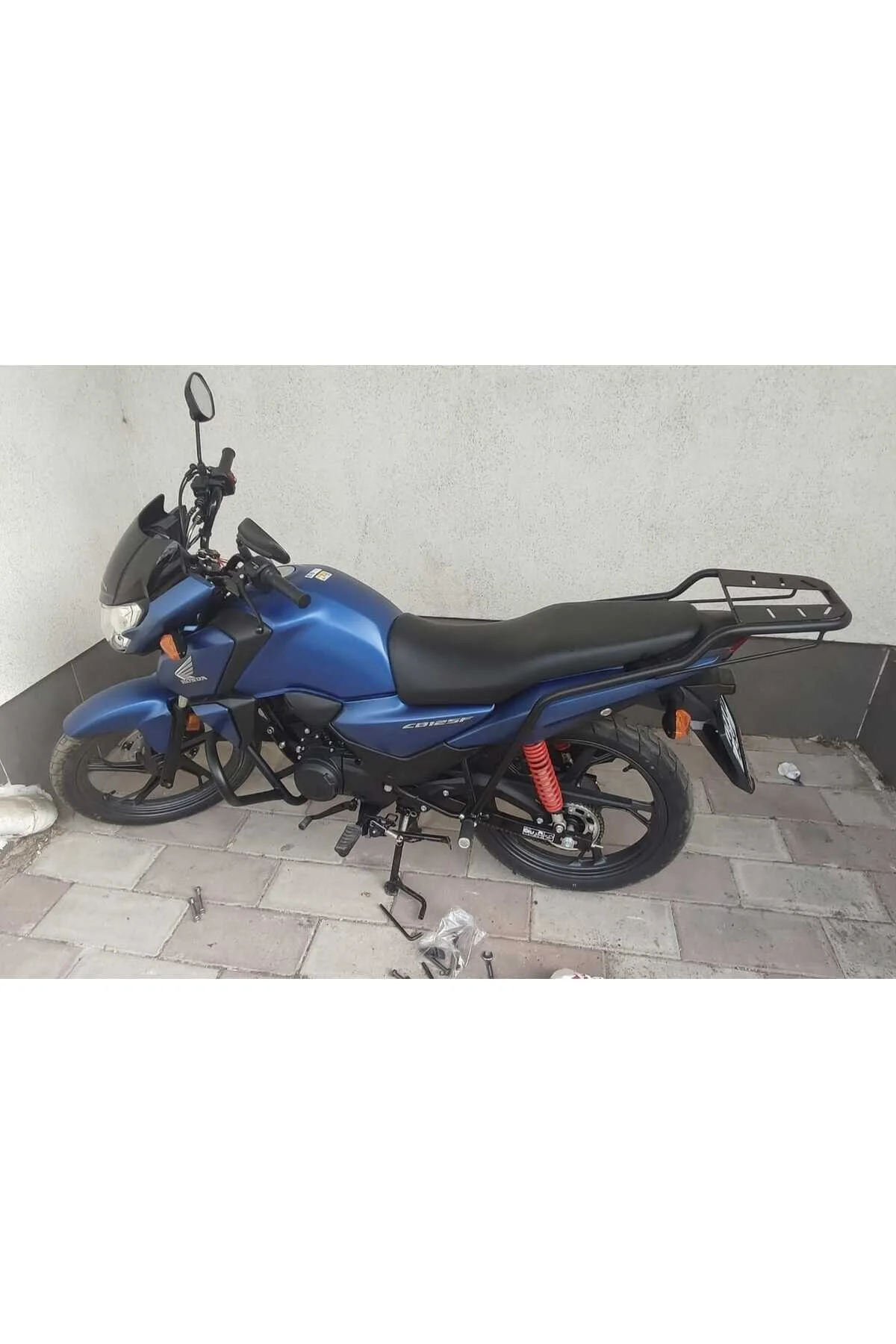 کیف موتورسیکلت CB 125 F 2024 BAG IRON SUPPORTED Honda