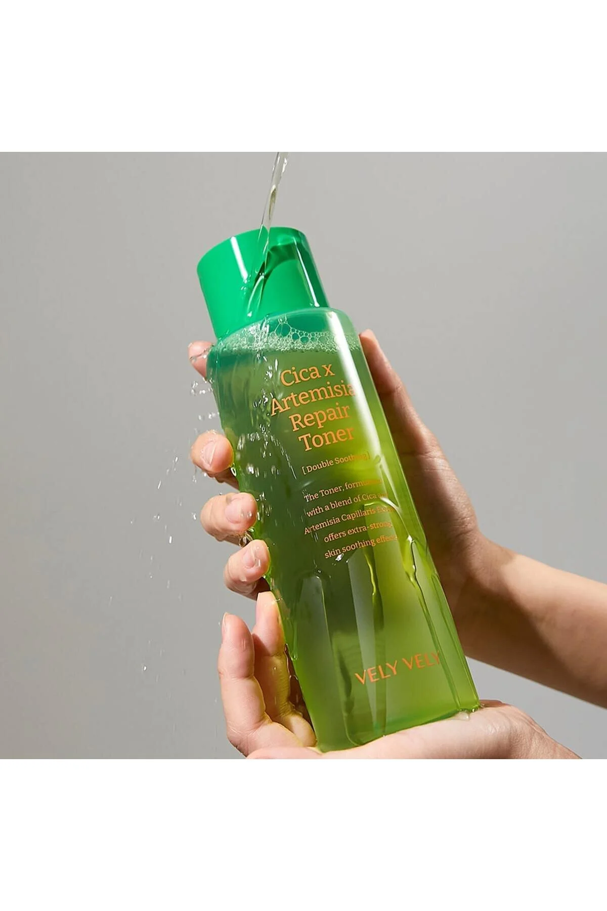 تونر ترمیم CICA X ARTEMISIA 500 میلی لیتر PELIN HERB و CENTRELLA ESSENCE حاوی احیا سنتلا VELY VELY