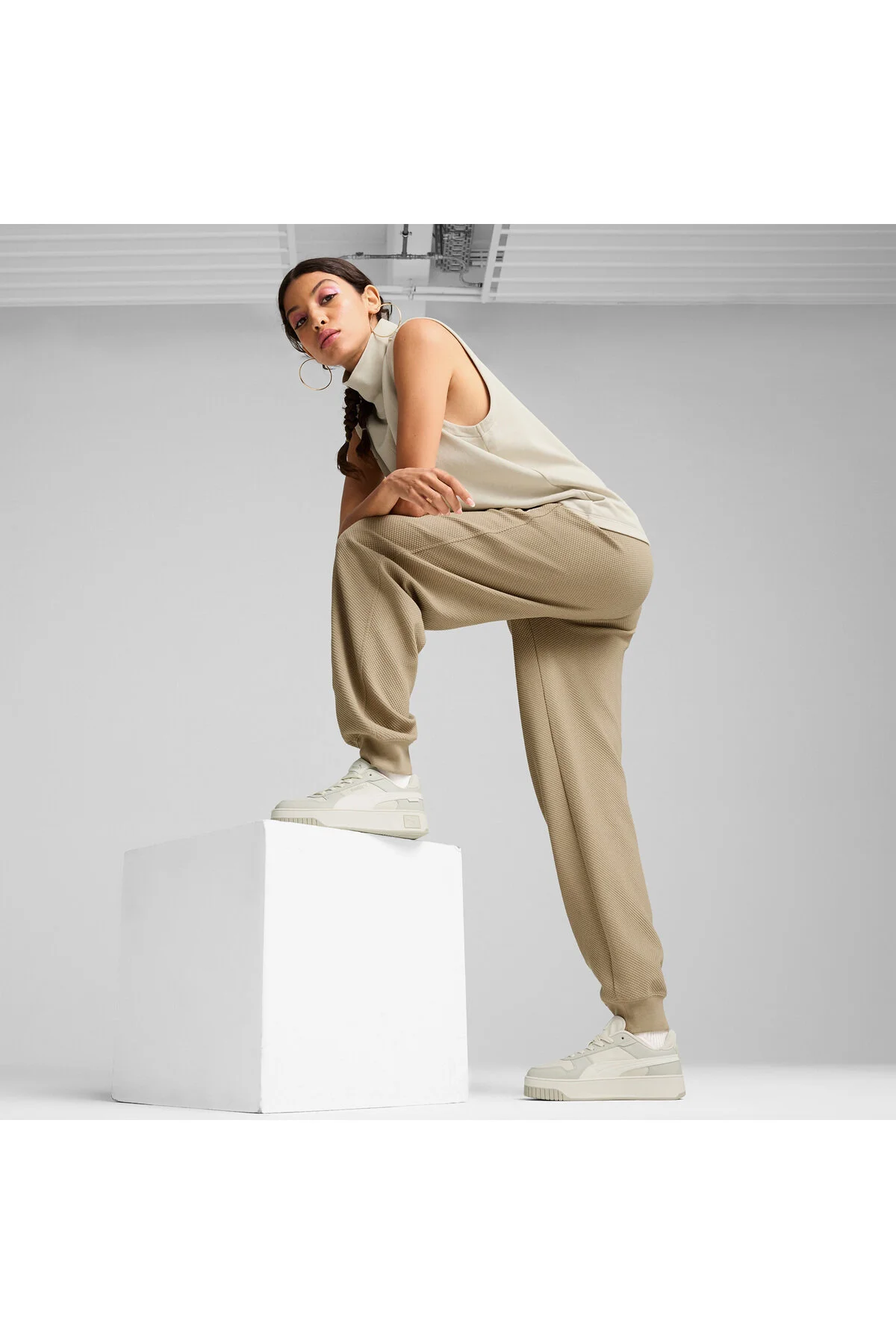 اسنیکر زنانه زن کارنی استریت روزانه بژ پوما Puma
