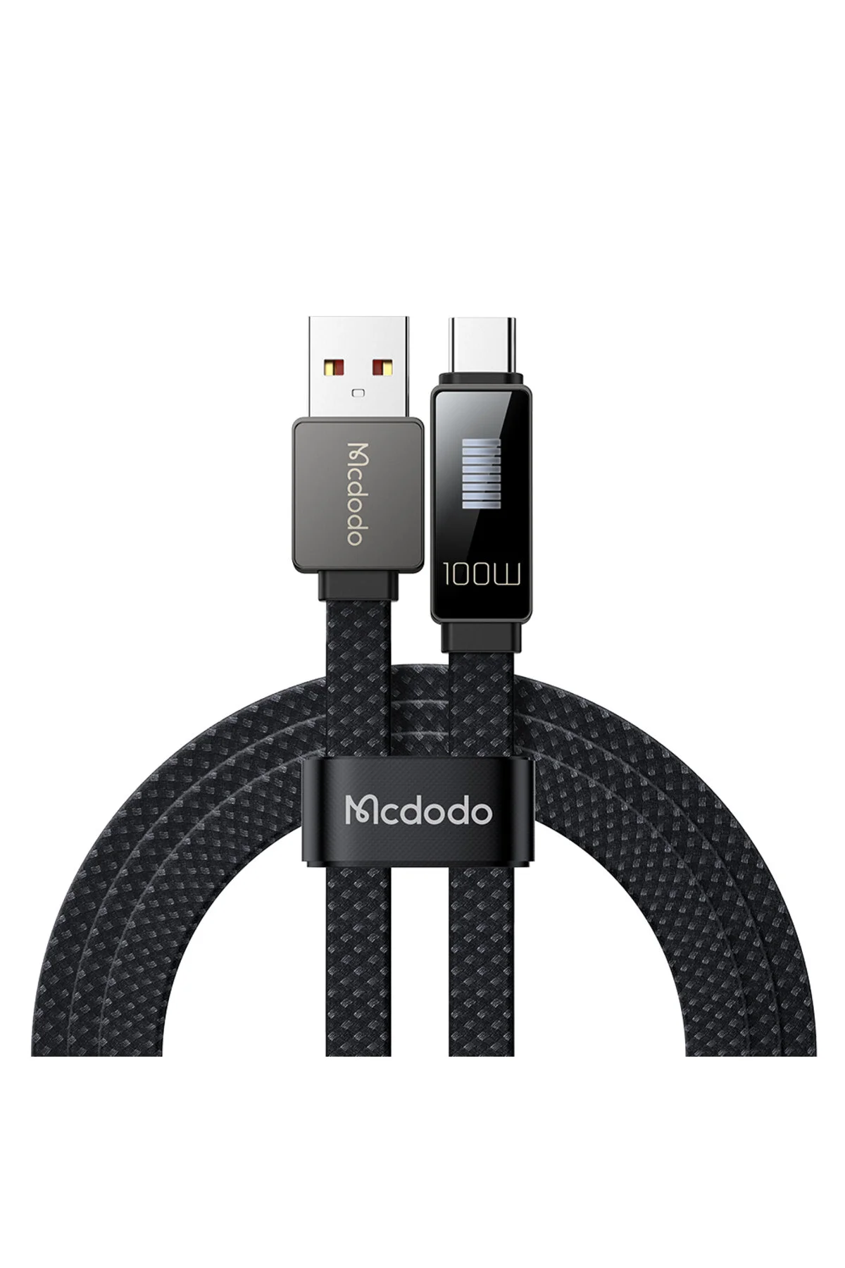 کابل شارژ CA 4980 TYPE C به USB 100W 6A LED ریتم و داده 1.2 متر Mcdodo