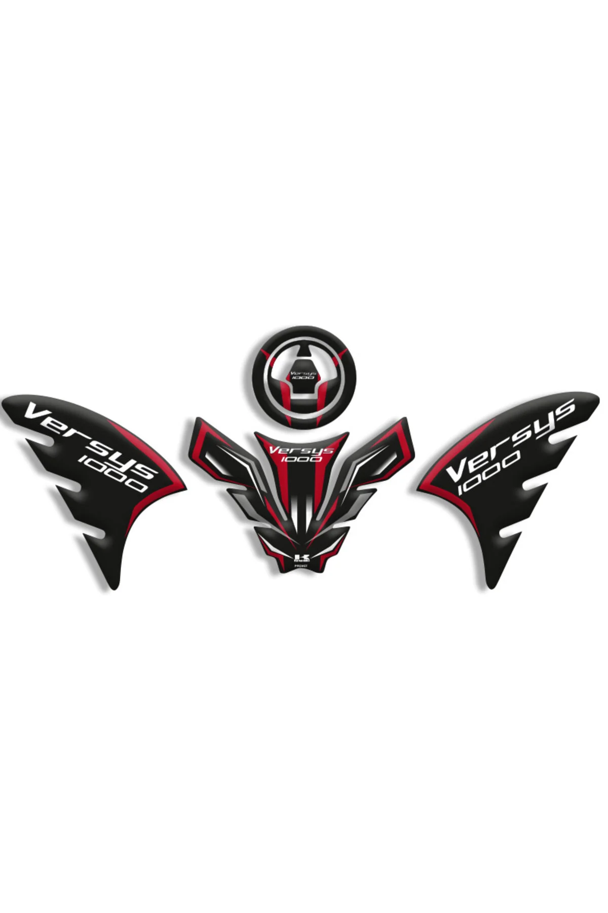 نوار رینگ موتورسیکلت VERSYS 1000 TANK PAD SET 02 MOTOSEPETİM