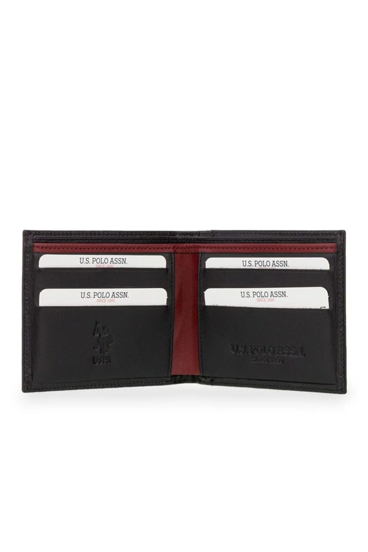 کیف پول مردانه مشکی U.S. Polo Assn.