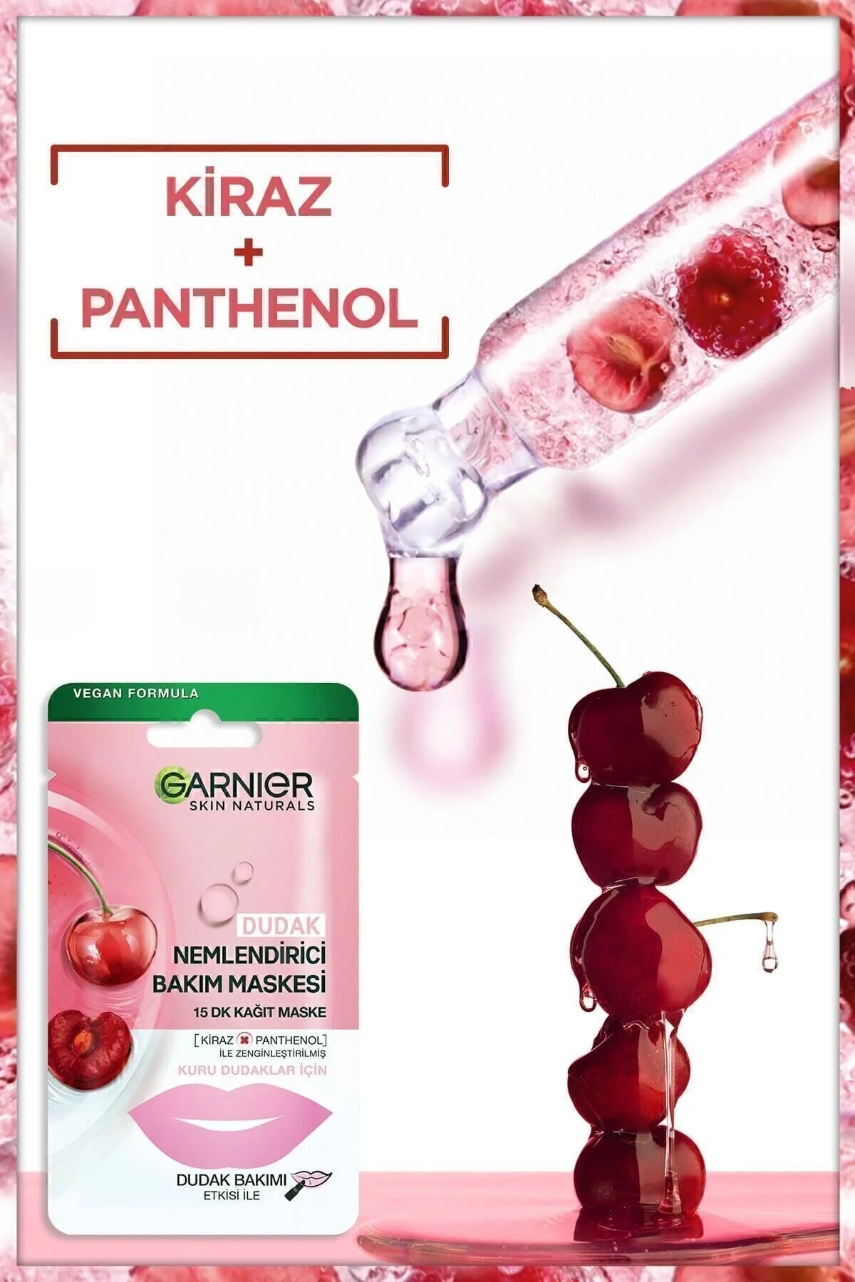 ماسک مرطوب کننده لب با حجم 5 میلی لیتر گارنیه Garnier