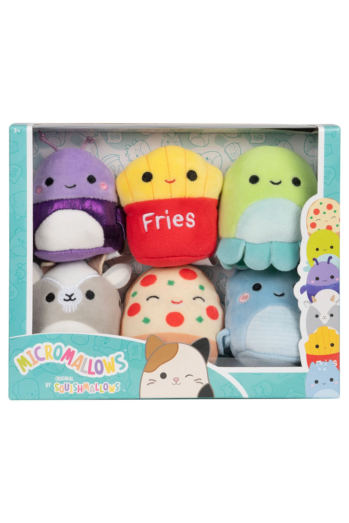 اسباب بازی های پشمی MICROMALLOWS 6 PIECE FIGUR PACK MM0012 Squishmallows