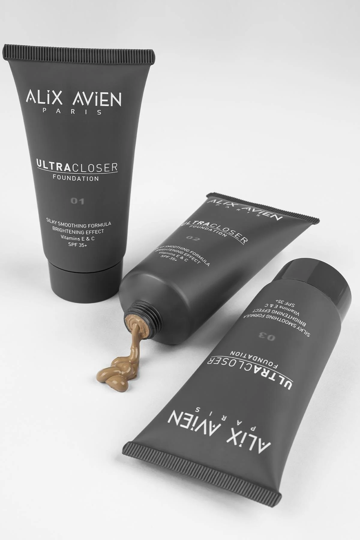 Alix Avien پایه پنهان کننده بافت بالا 01 بافت آلترا کلوزر SPF 35 UVA/UVB 50 میلی لیتر