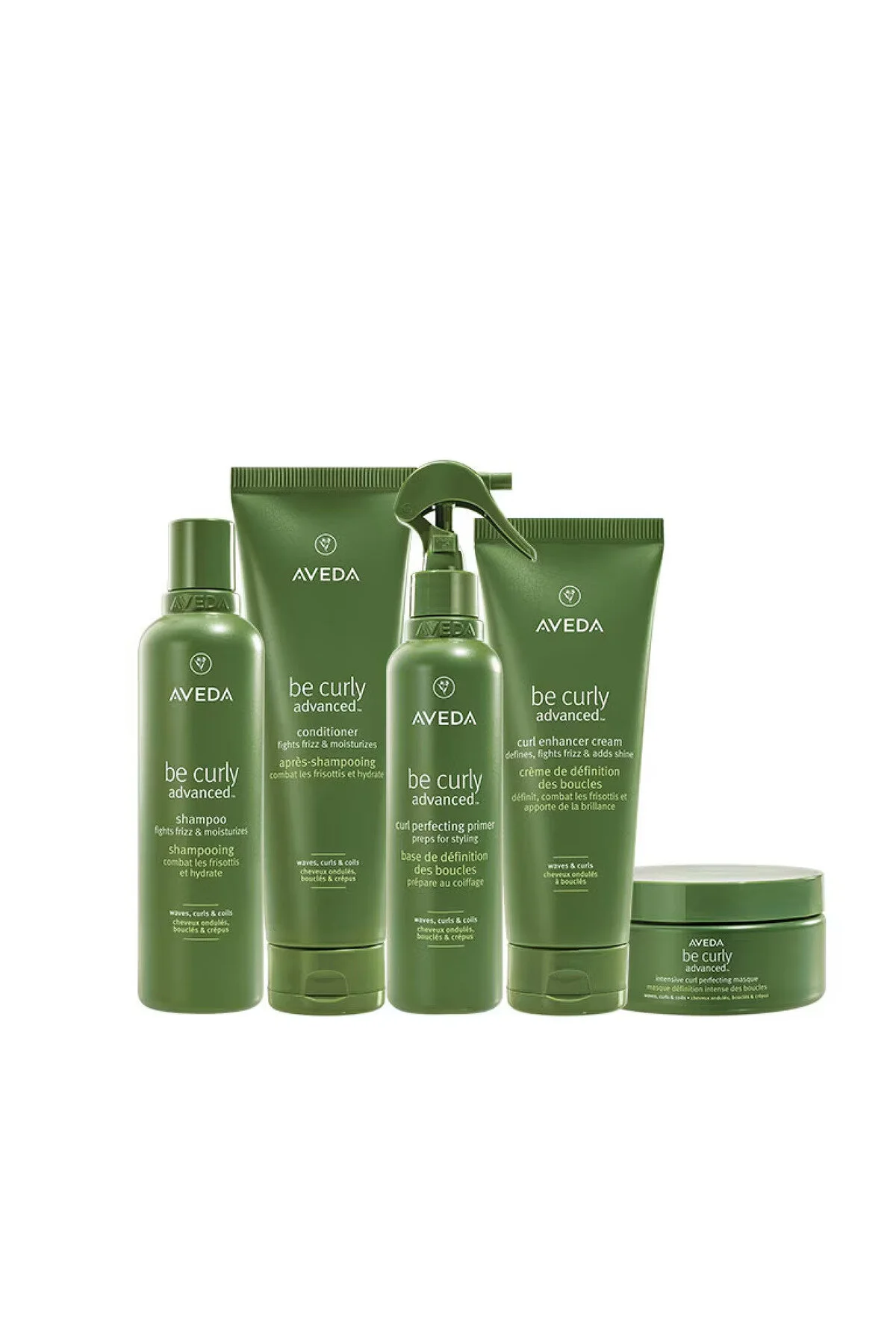 ست مراقبت مو مردانه و زنانه شامپو پیشرفته فرفری 250 میل کرم 200 غیرقانونی غبار ماسک Aveda