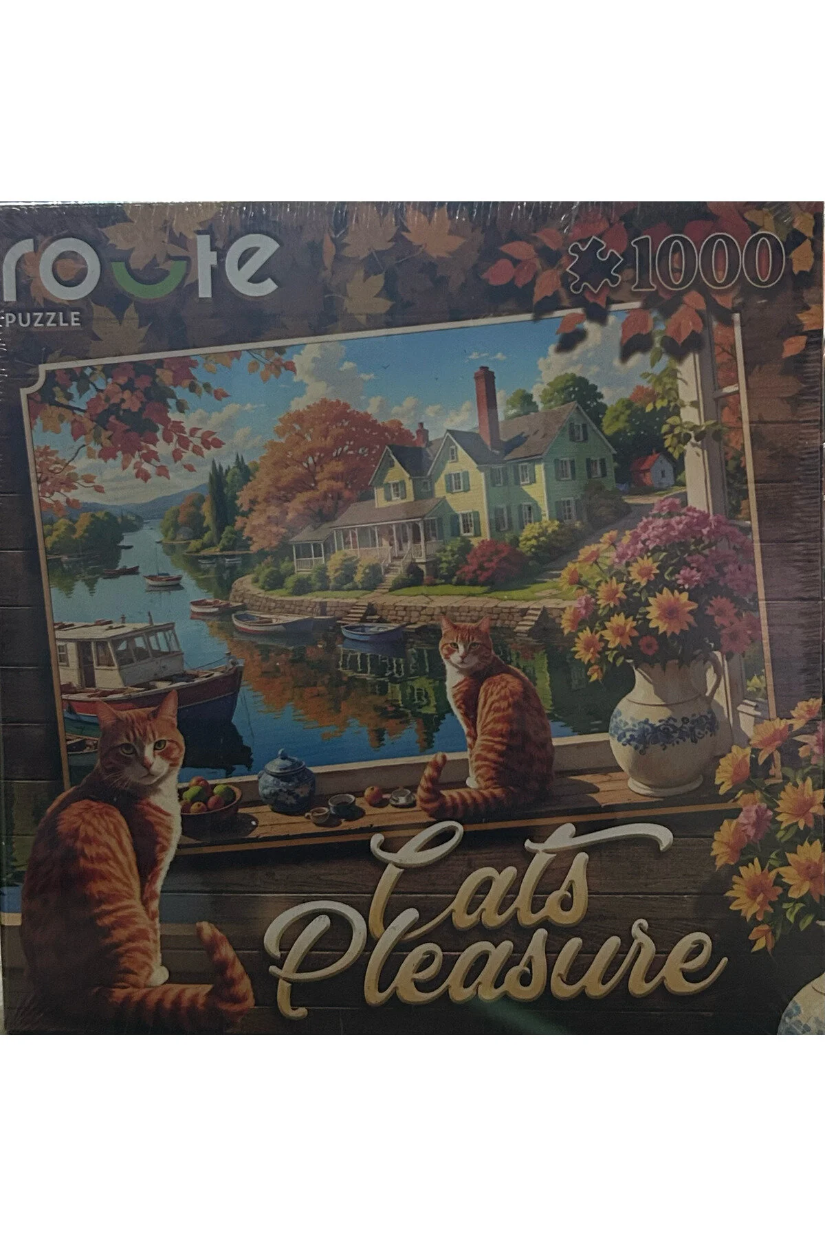 پازل ROUTE PUZZLE CATS PLEASURE 1000 قطعه pardayanlar