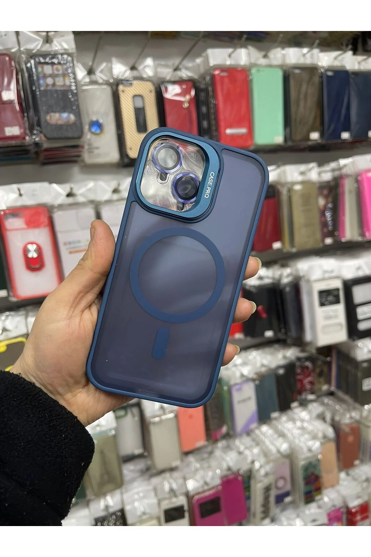 کاور و قاب سازگار با 13 14 15 16 MAXLENS GIFT سیلیکون سخت لوکس محفظه پایه TECNOTREND