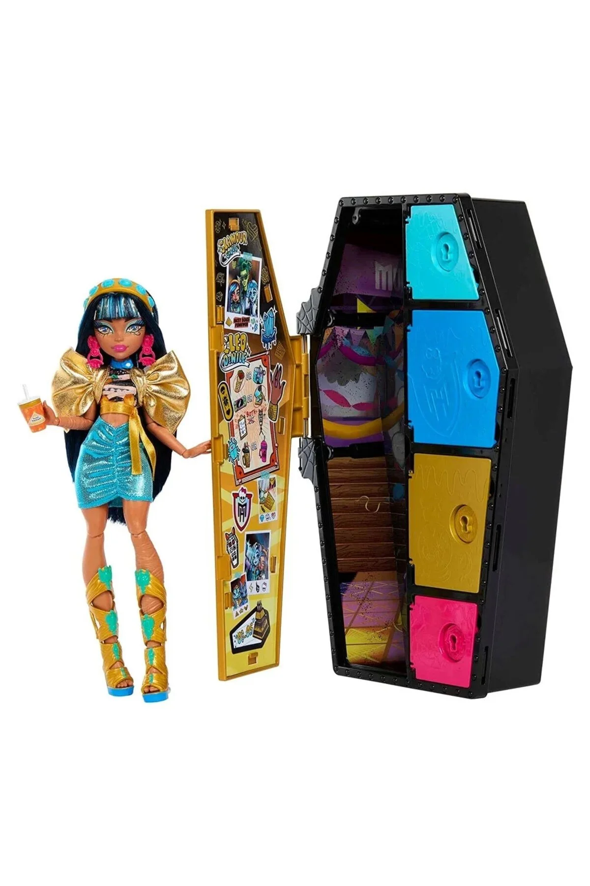 عروسک های مدل دوستان مرموز CLEO DE NILE HKY63 MONSTER HIGH