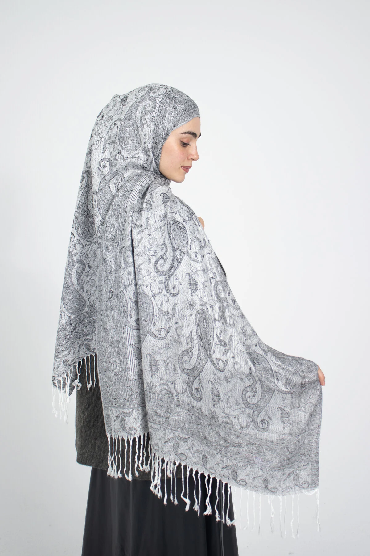 شال مجموعه ترمه بافته شده CHALE