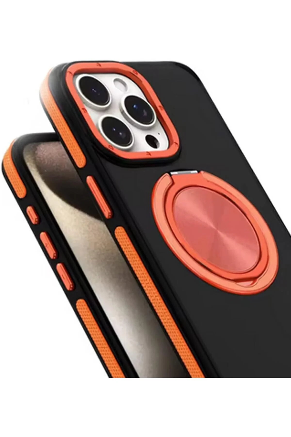 کاور و قاب سازگار با IPHONE 16 PRO MAX ALREADY CASE حلقه 360 درجه پایه MAGSAFE Coverzone