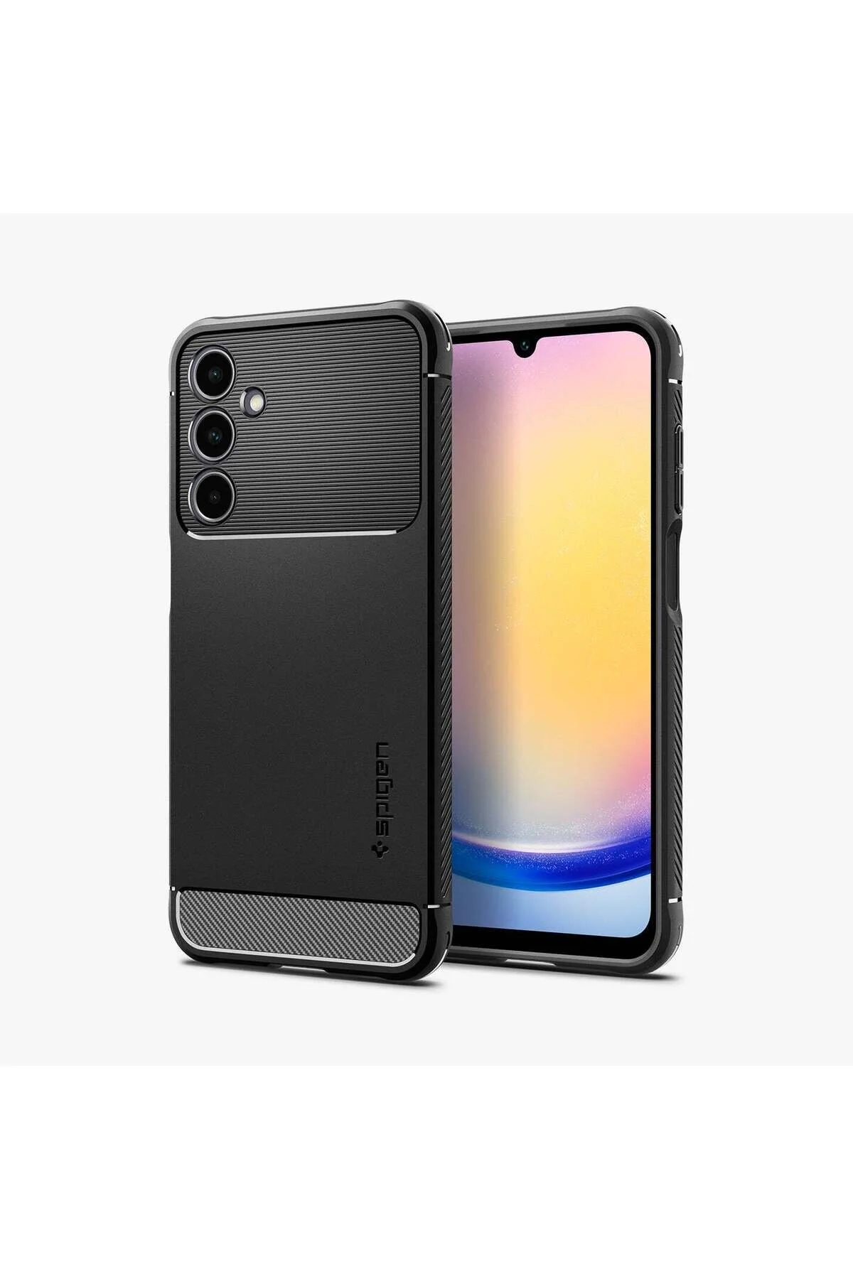 کاور و قاب GALAXY A25 CASE NRAGGED ARMOR MATTE BLACK Spigen