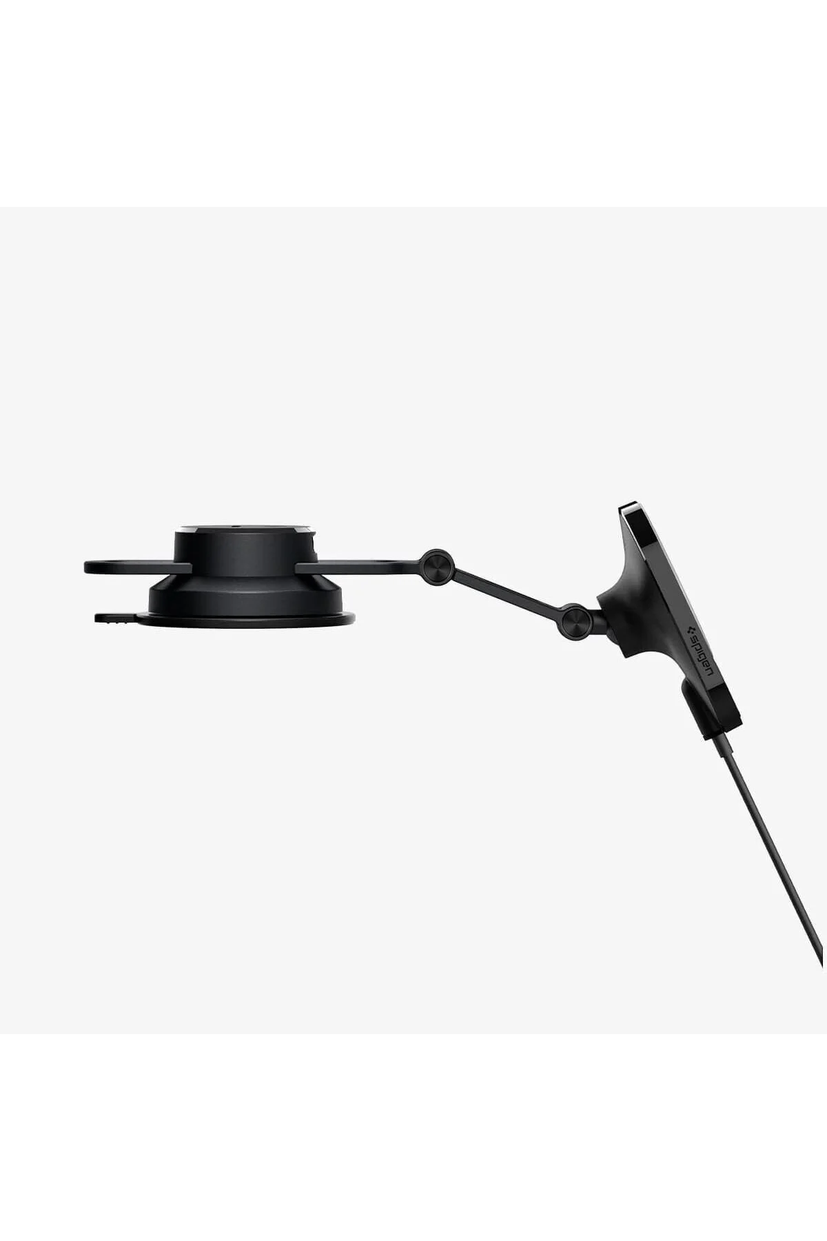 پایه نگهدارنده تلفن در خودرو داخل ماشین داشبورد MAGFIT + شارژر بی سیم مغناطیسی آیفون MAGSAFE ACP03695 اسپیگن Spigen