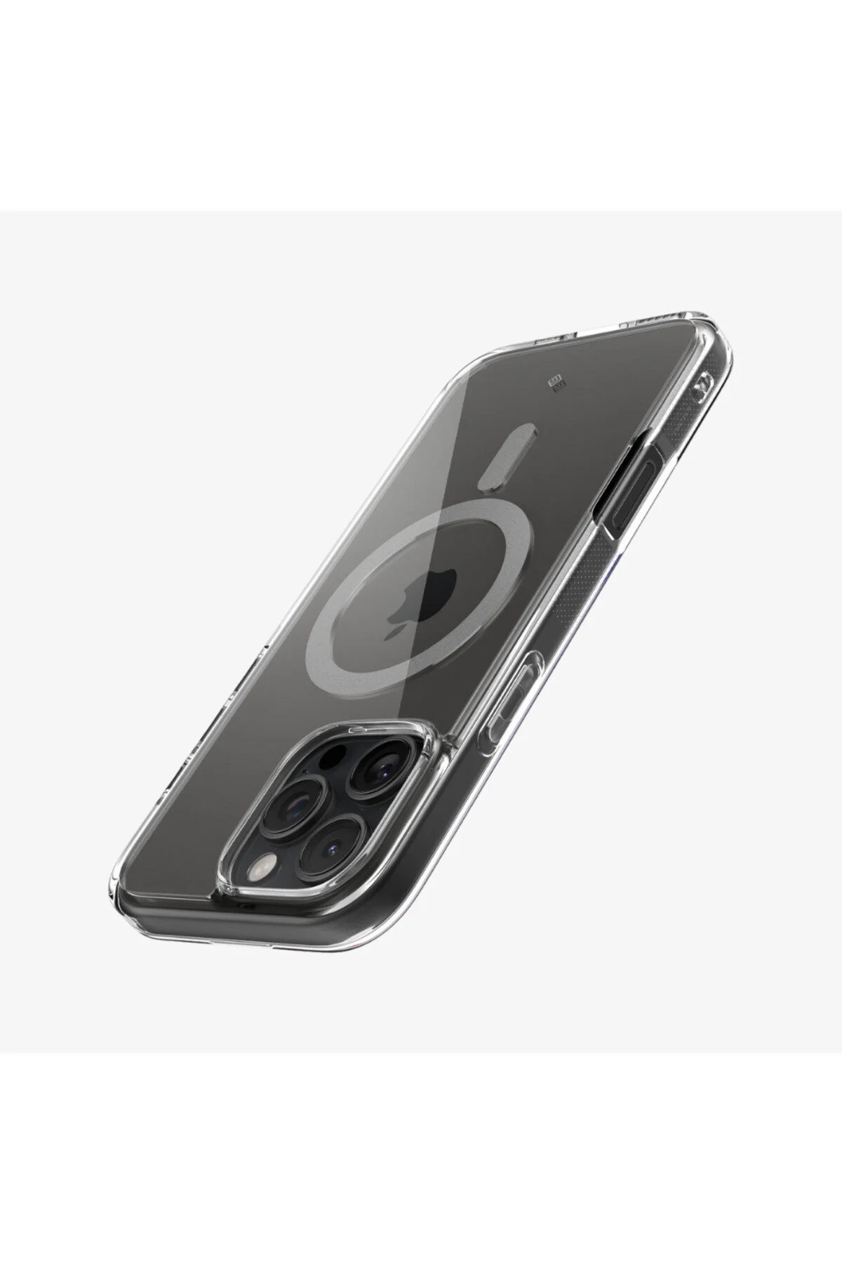 کاور و قاب CASEOLOGY IPHONE 16 PRO CASE CAPELLA MAG CLEAR سفید با MAGSAFE Spigen