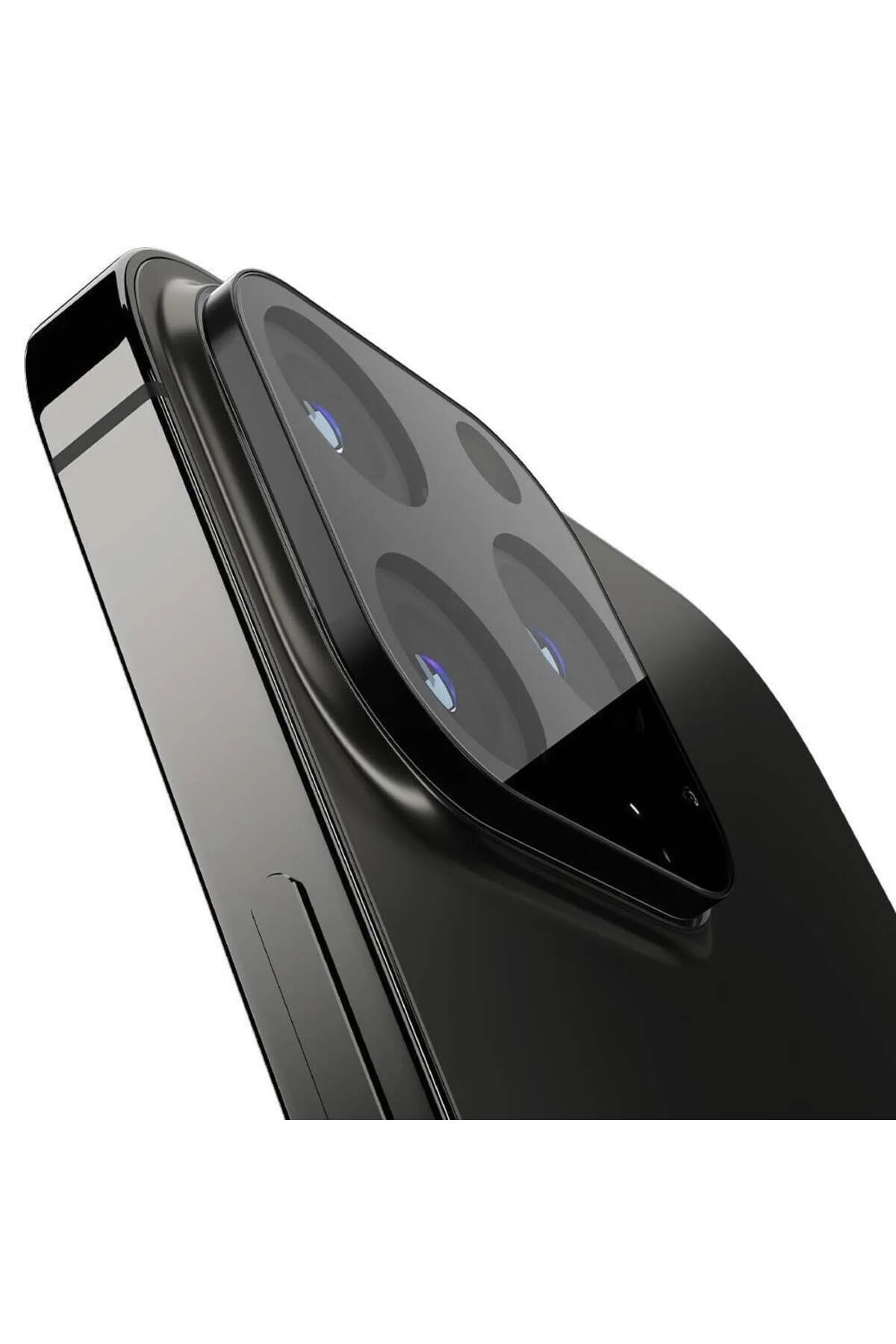 محافظ صفحه نمایش IPHONE 13 PRO MAX LENS GLASS GLLAS.TR OPTICAL 2 قطعه سیاه Spigen