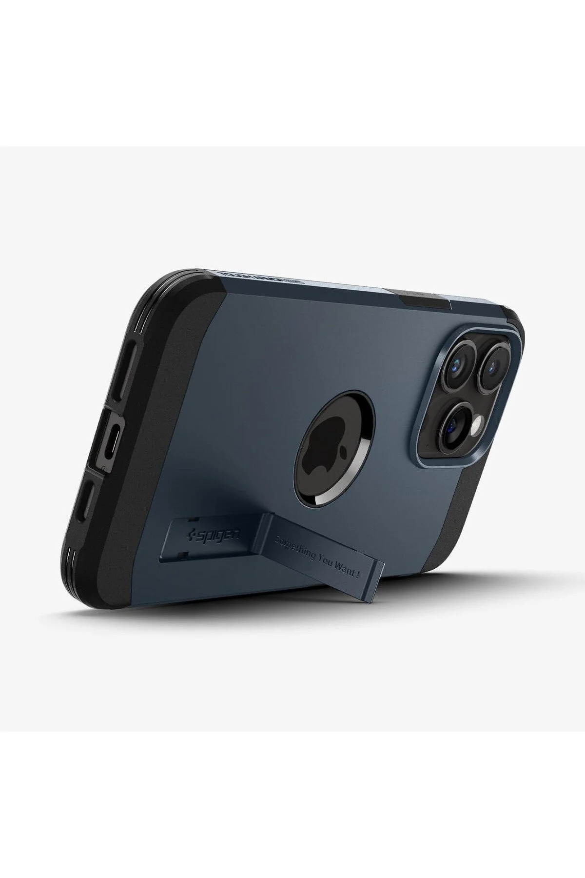 کاور و قاب IPHONE 15 PRO MAX CASE TOUGH ARMOR MAGFIT METAL SLATE با MAGSAFE Spigen