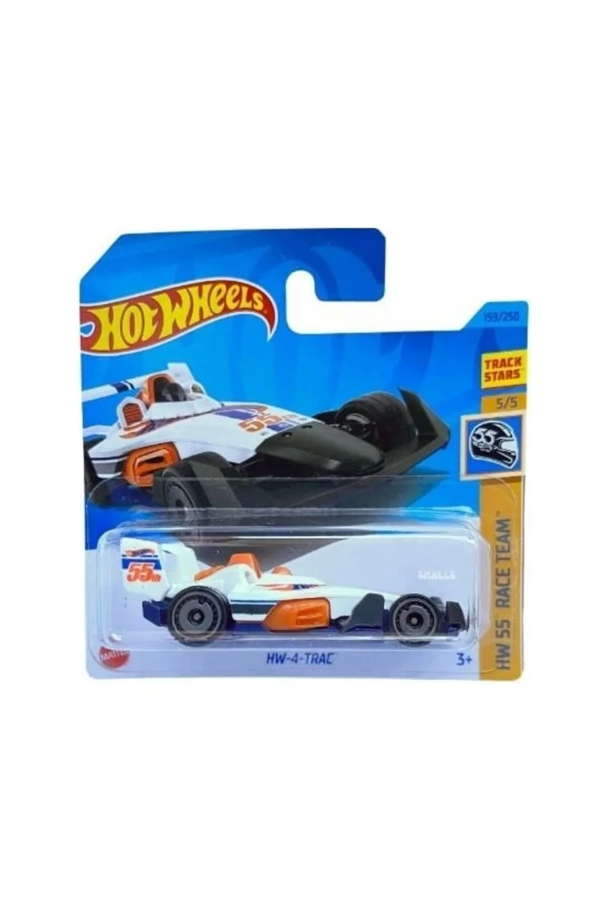 ماشین اسباب بازی SINGES HW 4 TRAC HKK30 هات ویلز اورجینال HOT WHEELS