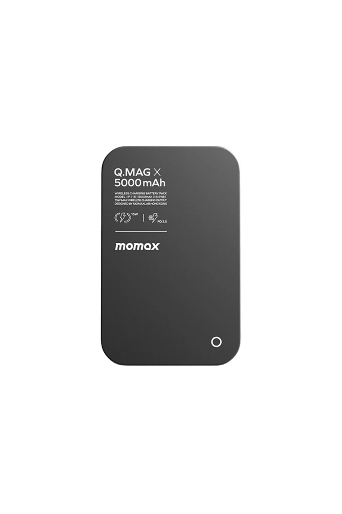 پاوربانک Q.MAG X 5000MAH MAGSAFE POWERBANK سیاه Momax