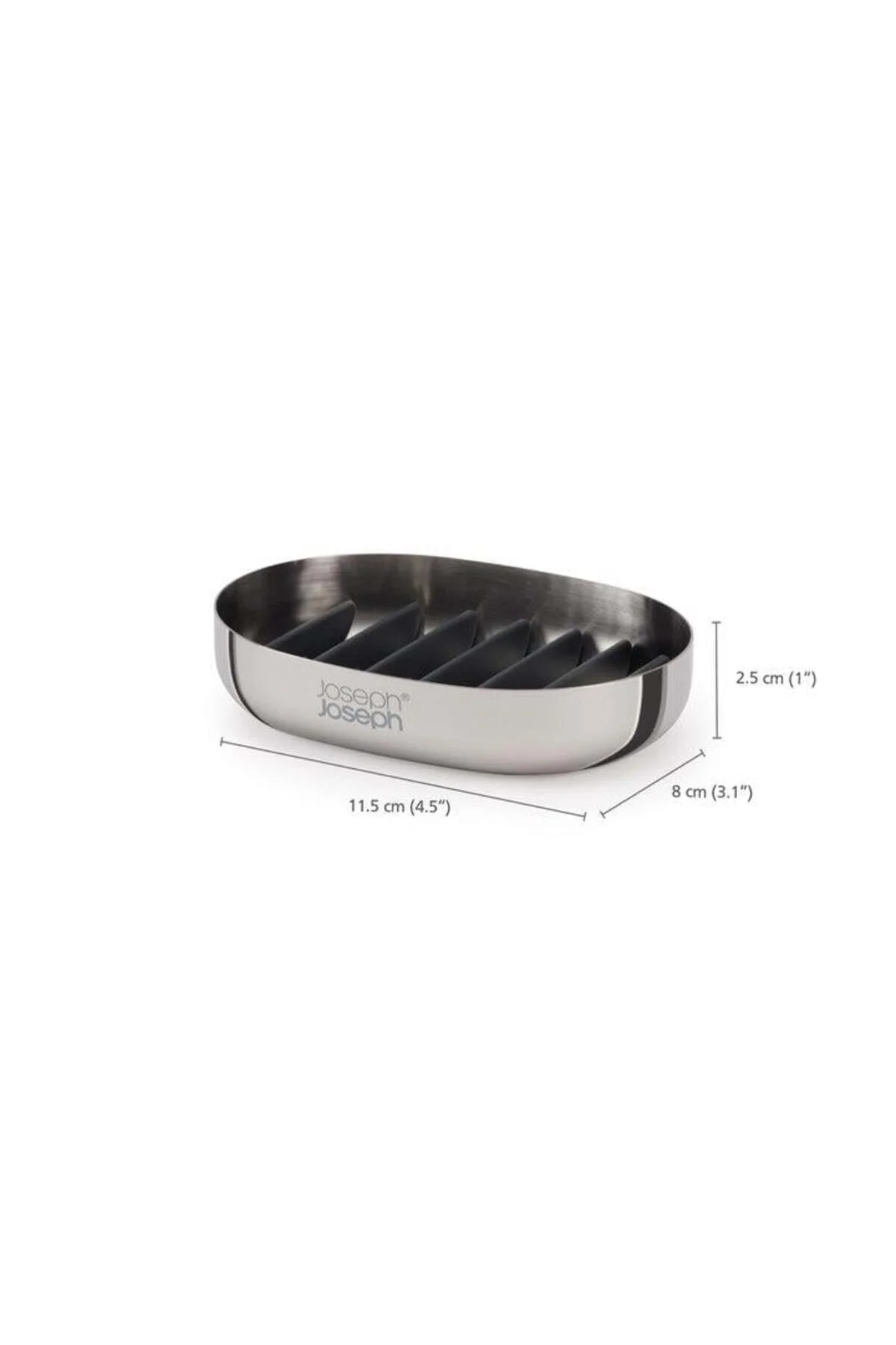جاصابونی SOAPLUK STEEL LUXE EASYSTEORE اورجینال Joseph Joseph