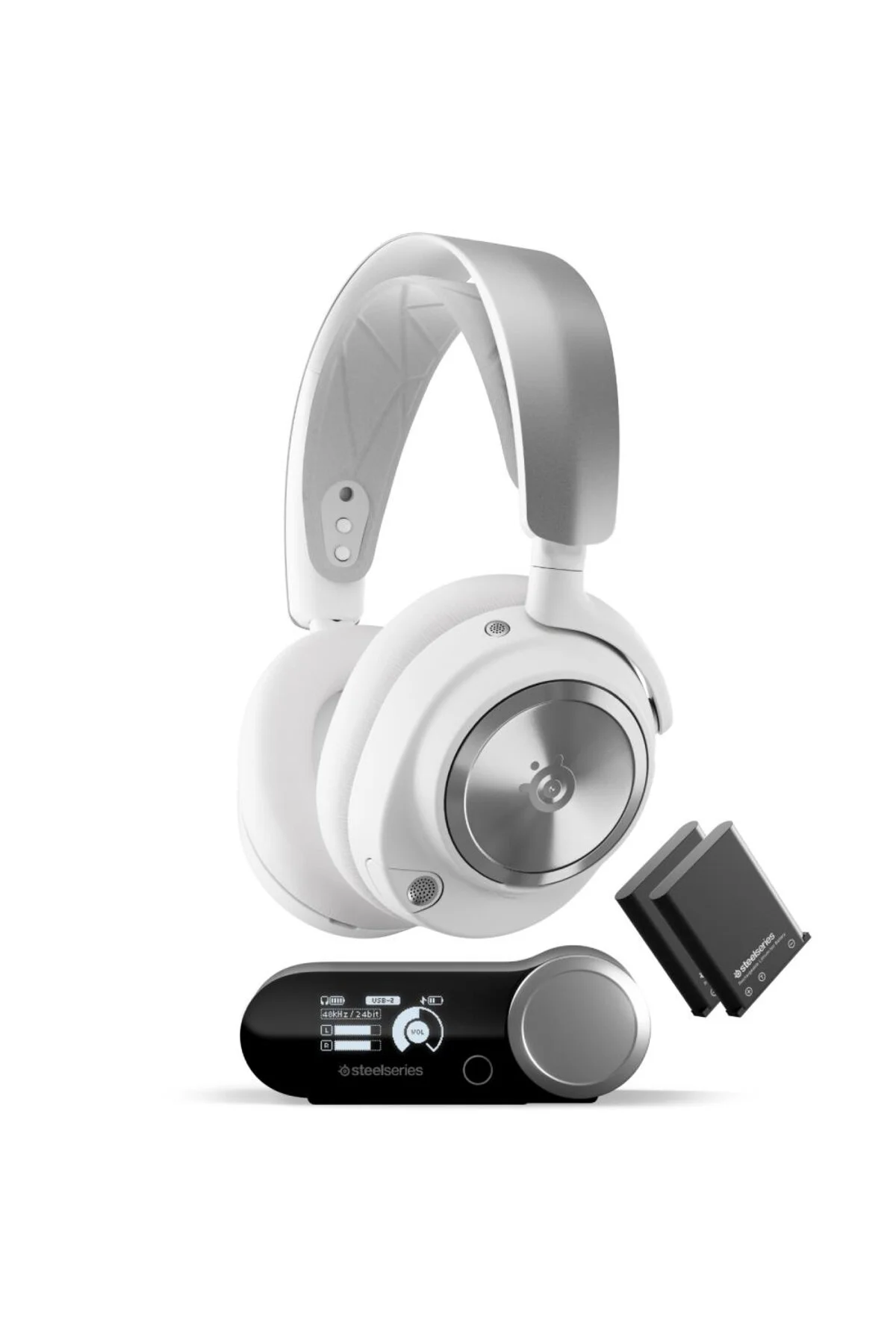 هدست مخصوص بازی چند منظوره ARCTIS NOVA PRO سفید SteelSeries
