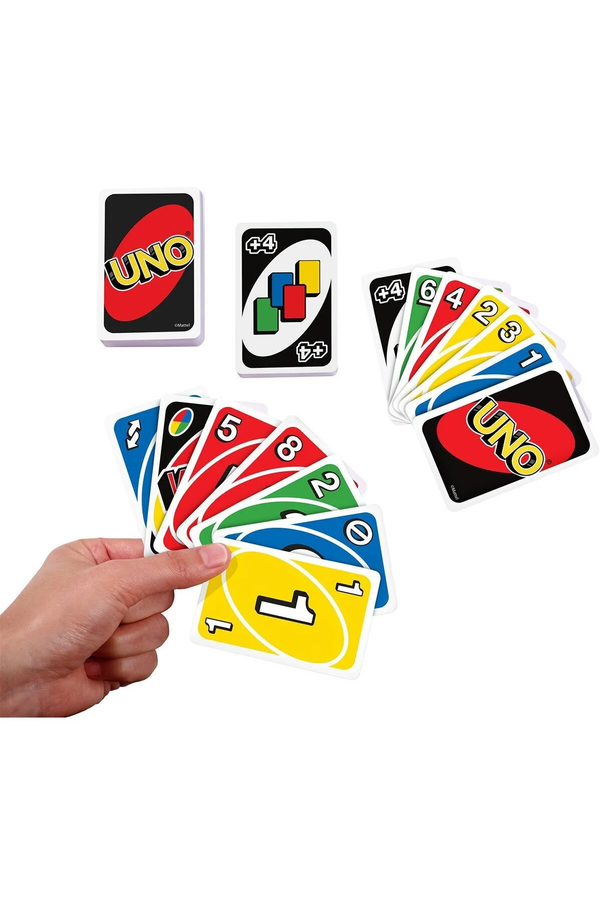 اسباب بازی های آموزشی کارت W2087 UNO FAMILY BOX Mattel