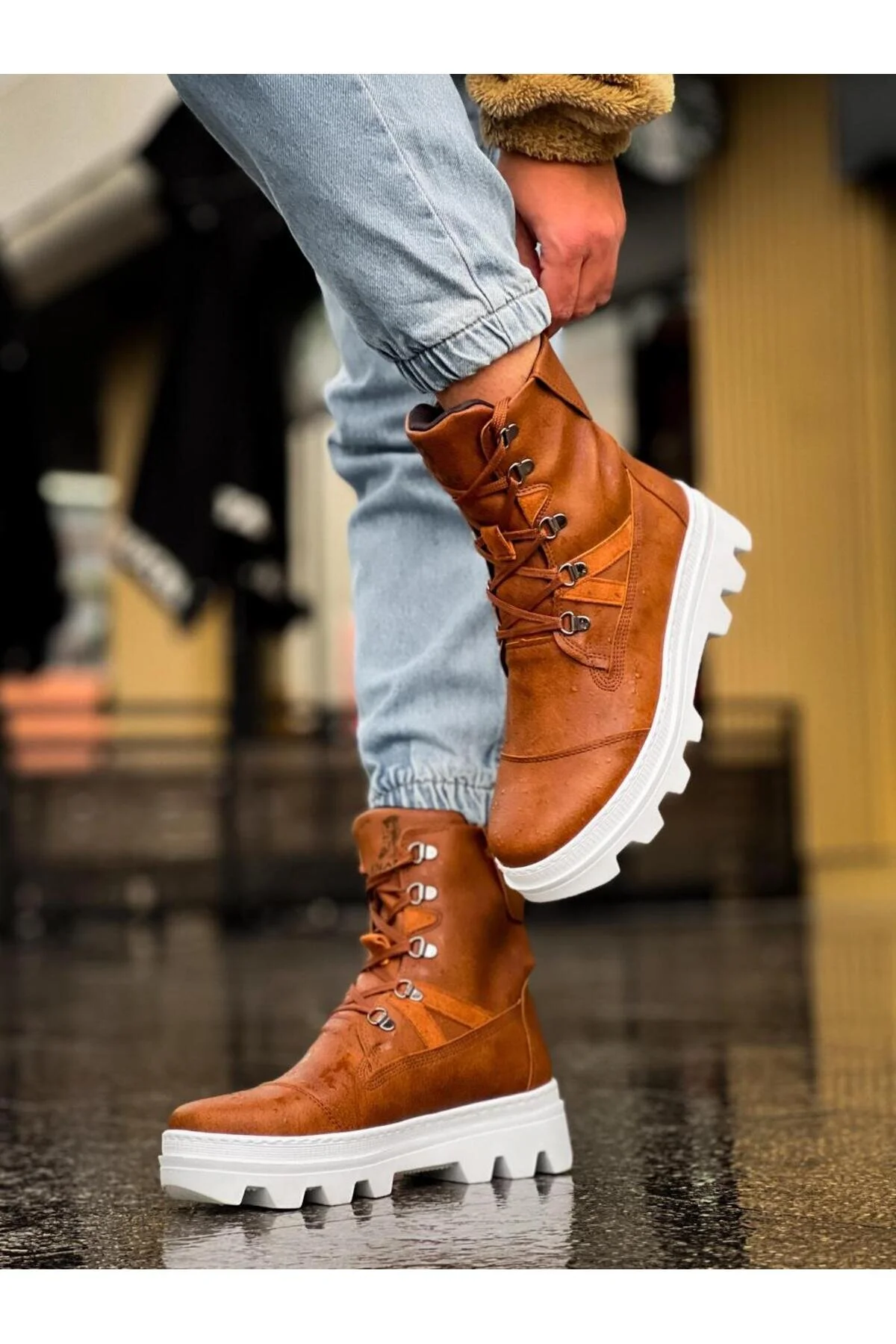 بوت پوتین چند رنگ مردانه TABA Knack