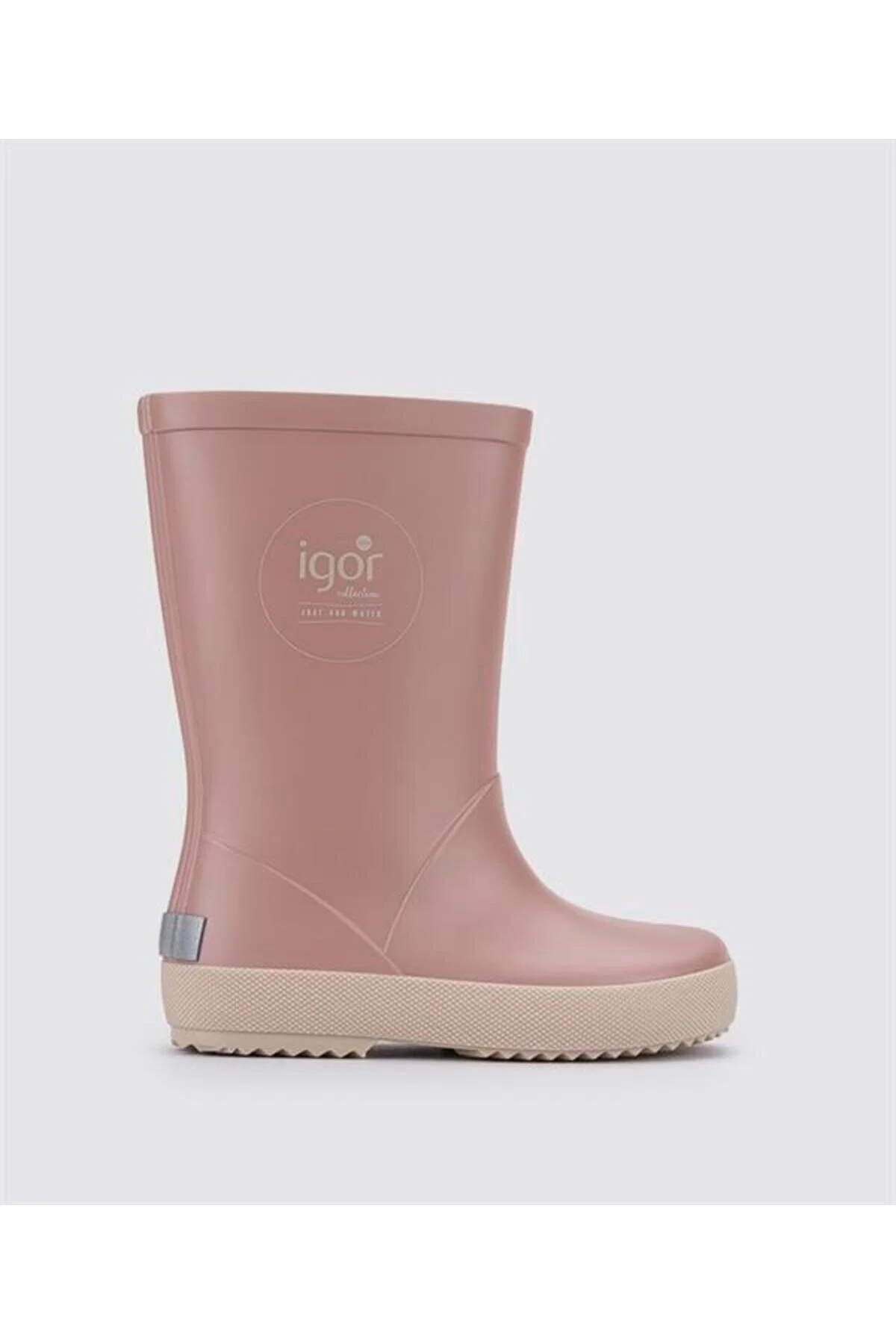 چکمه و بوت دخترانه پسرانه بچگانه IGOR WINTER SPLASH MIN ROSA BEIGE قایق برفی IGOR