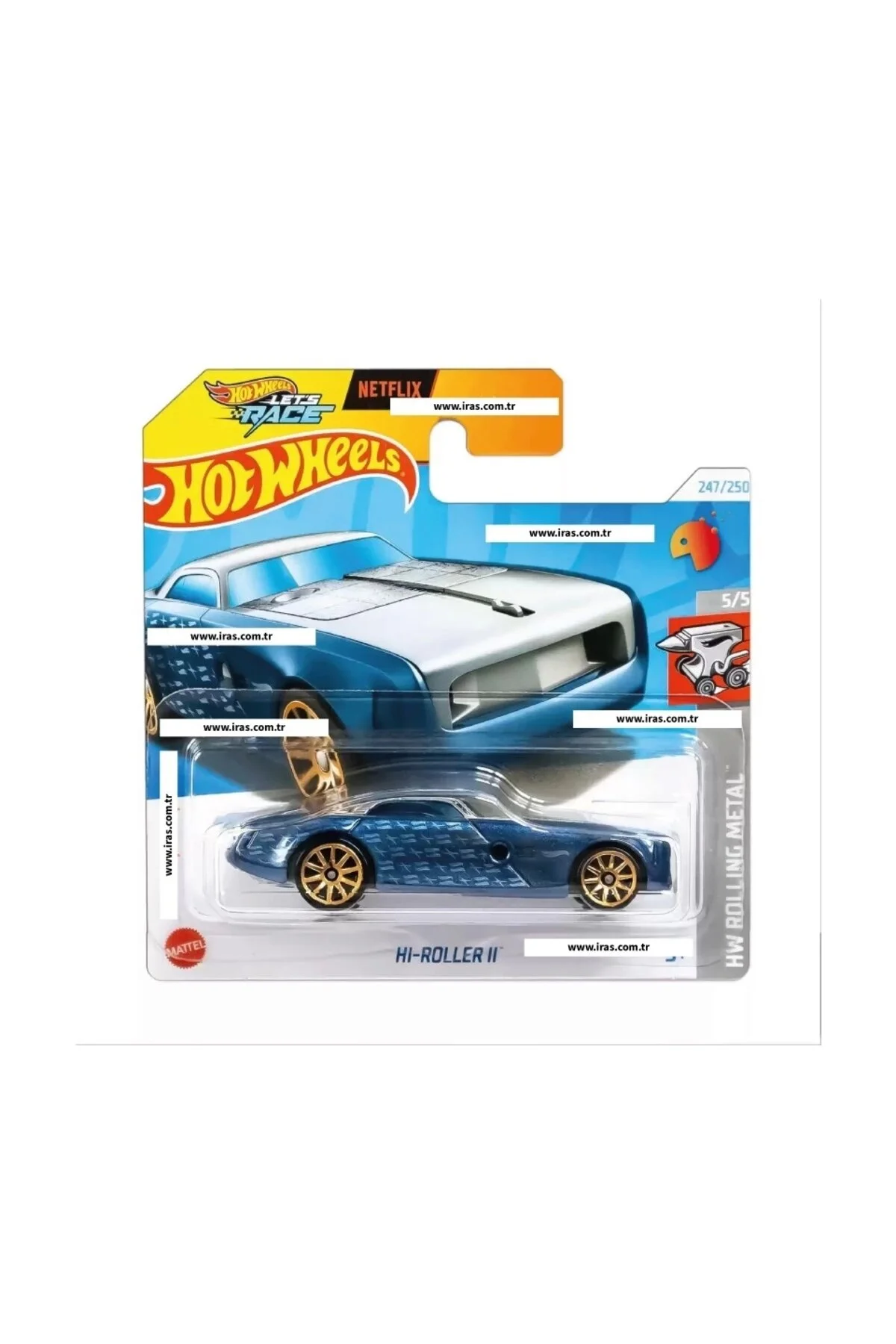 ماشین اسباب بازی SINGES HI ROLLER II HRY94 هات ویلز اورجینال HOT WHEELS