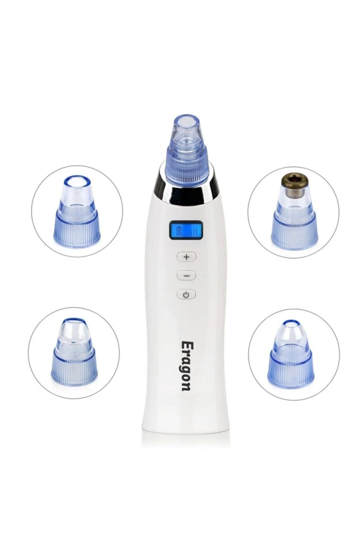 دستگاه شستشوی صورت دیجیتال شارژی مدل ERG-801 با قابلیت مکش جوش‌های سیاه و مراقبت از پوست صورت Eragon
