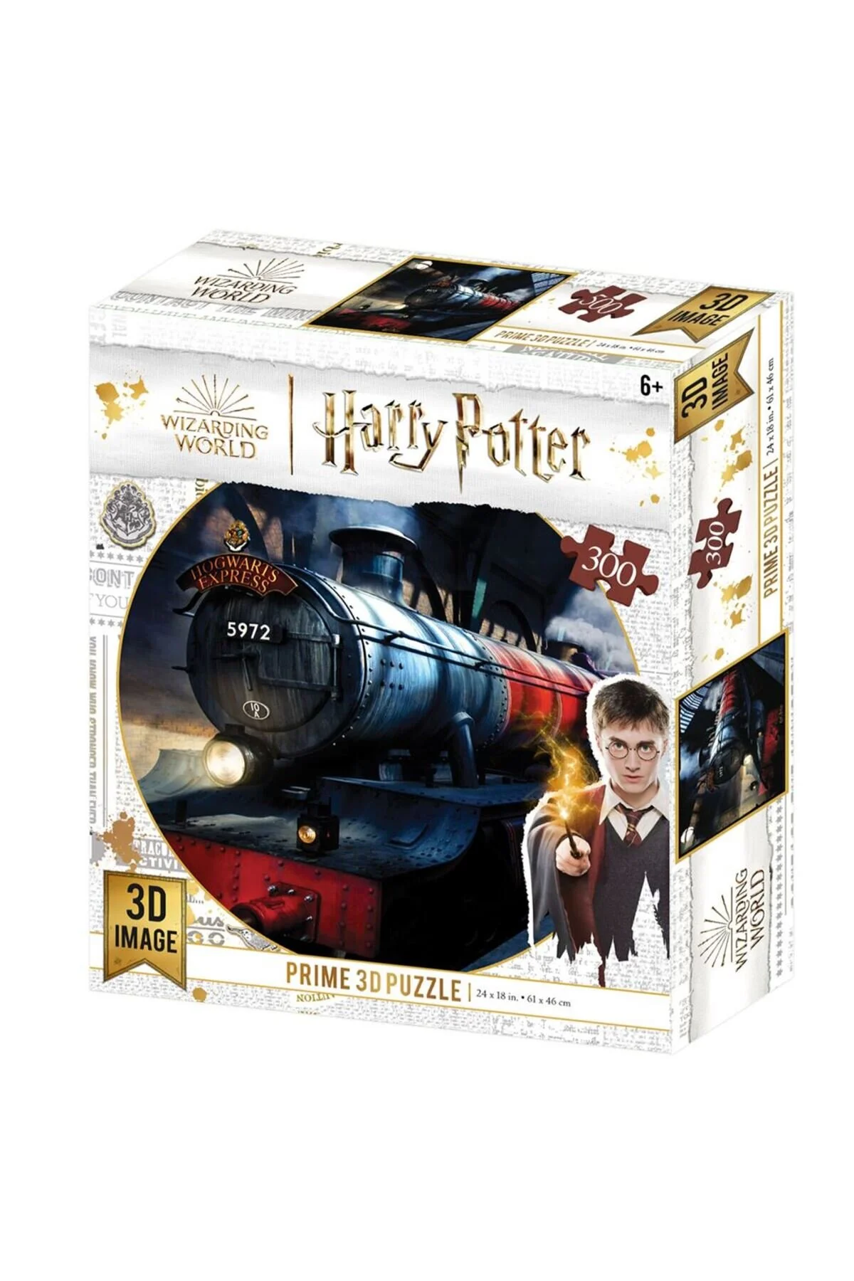 پازل اکسپرس هری پاتر هاگوارتز 300 قطعه Prime 3D