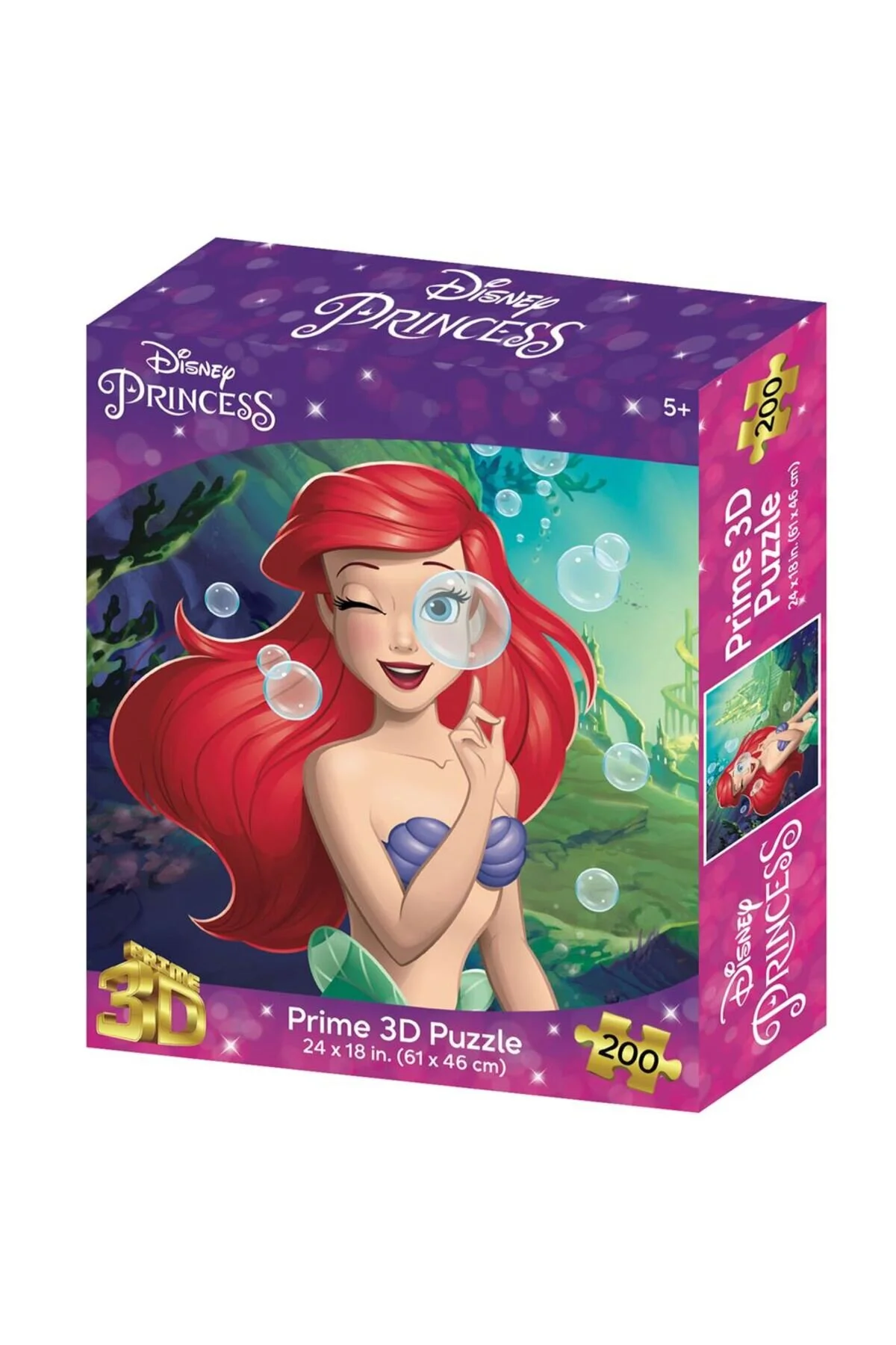 پازل 200 قطعه 32822 پرنسس پری دریایی دیزنی از ترکیه Prime 3D