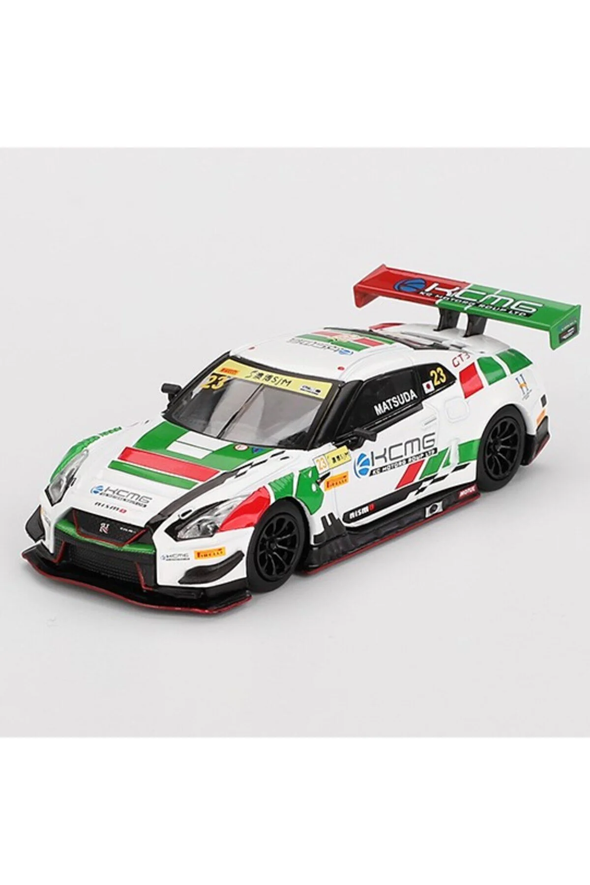ماشین اسباب بازی 593 NISSAN GT R NISMO GT3 23 BLISTER mini gt