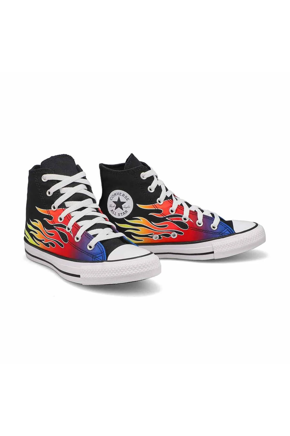 اسنیکر CHUCK TAYLOR ALL STAR HI کتانی مشکی زنانه کفش ورزشی روزمره کانورس Converse