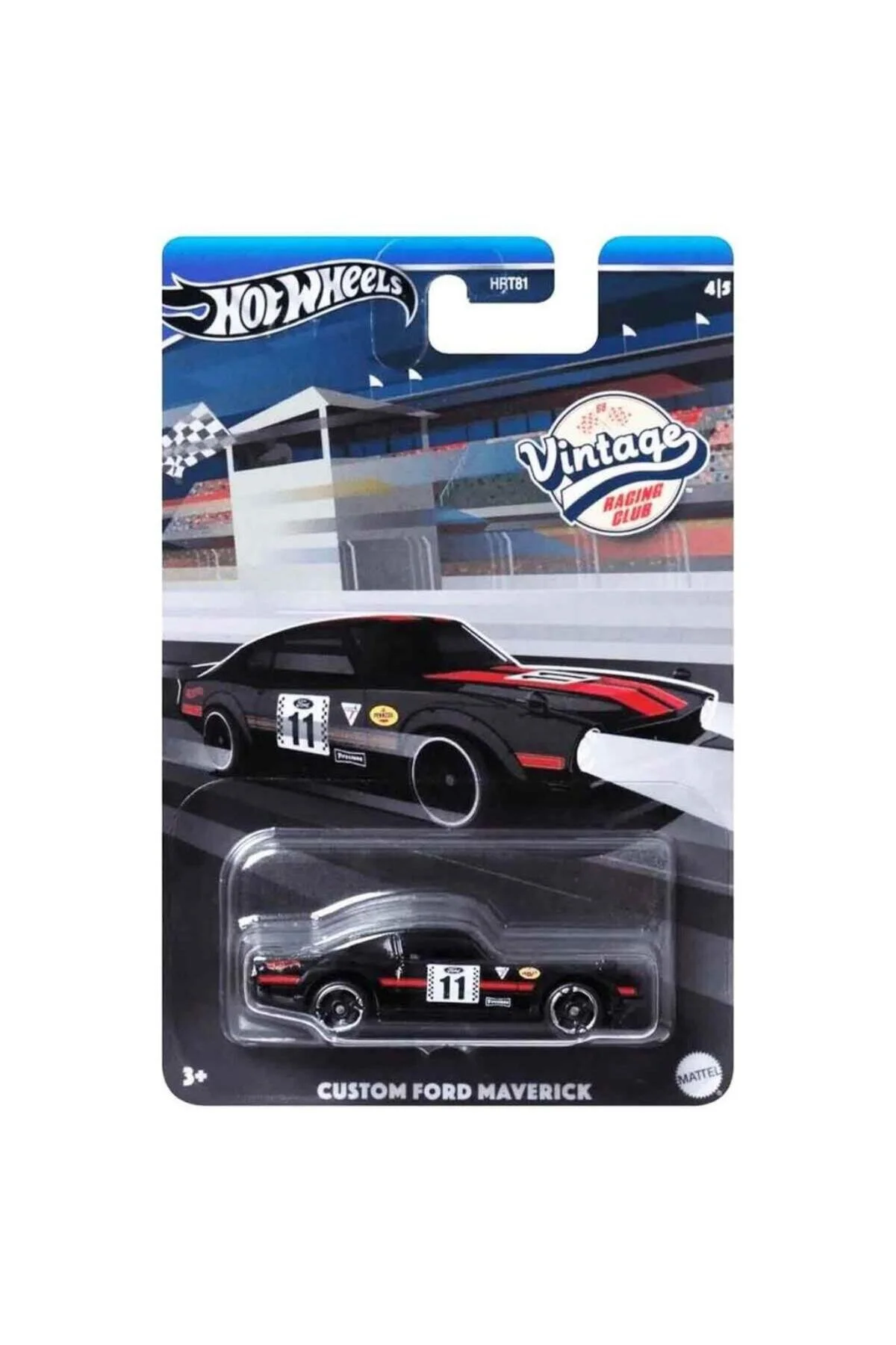 ماشین اسباب بازی سری ویژه اتومبیل های پرنعمت سفارشی FORD MAVEERICK HRV09 HRT81 هات ویلز اورجینال HOT WHEELS
