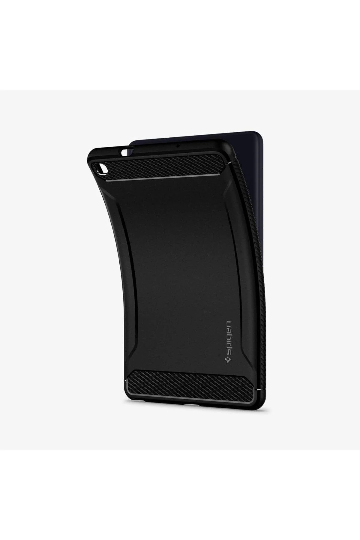 کاور تبلت گلکسی تب A8 10.5 اینچی قاب RUGGED ARMOR MATTE مشکی Spigen