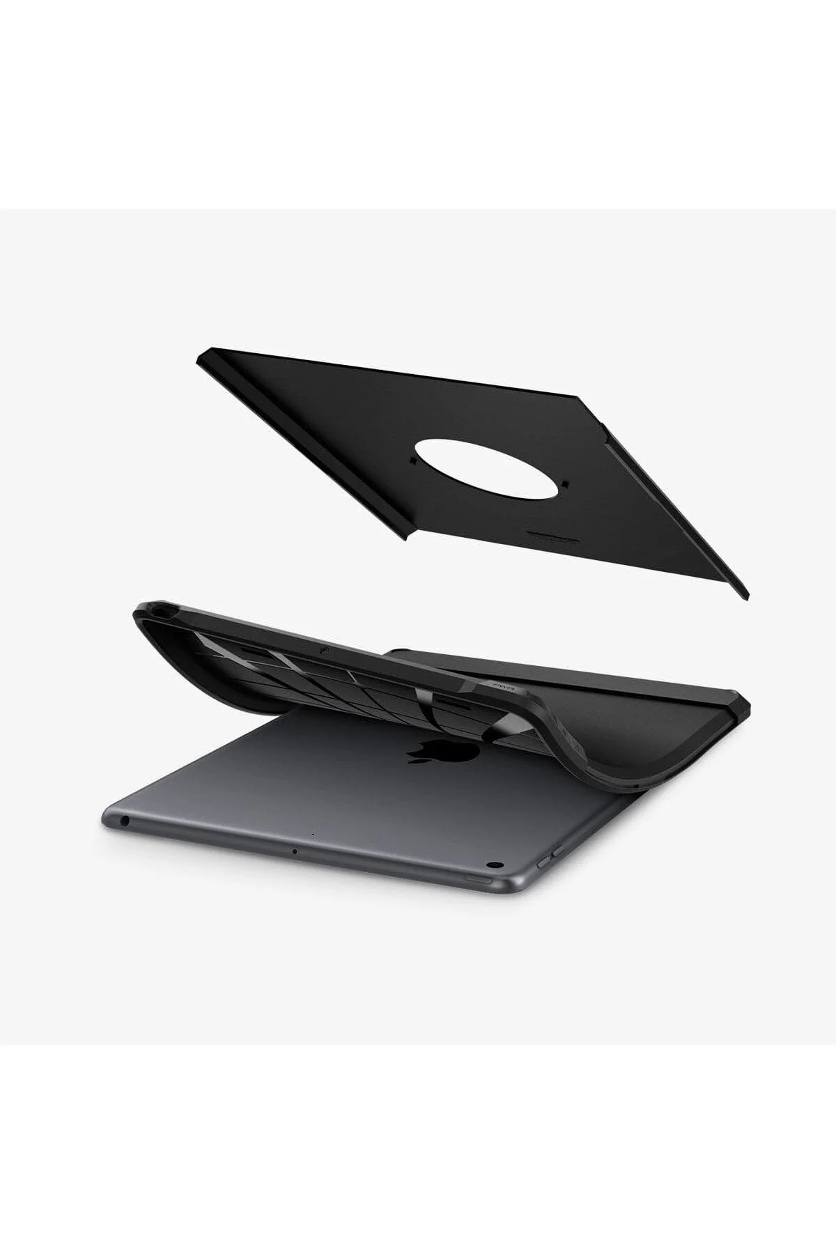 کاور تبلت IPAD 10.2 نسل نهم 2021 هشتم 2020 هفتم 2019 CASE TOUGH ARMOR BLACK ACS00374 اسپیگن Spigen