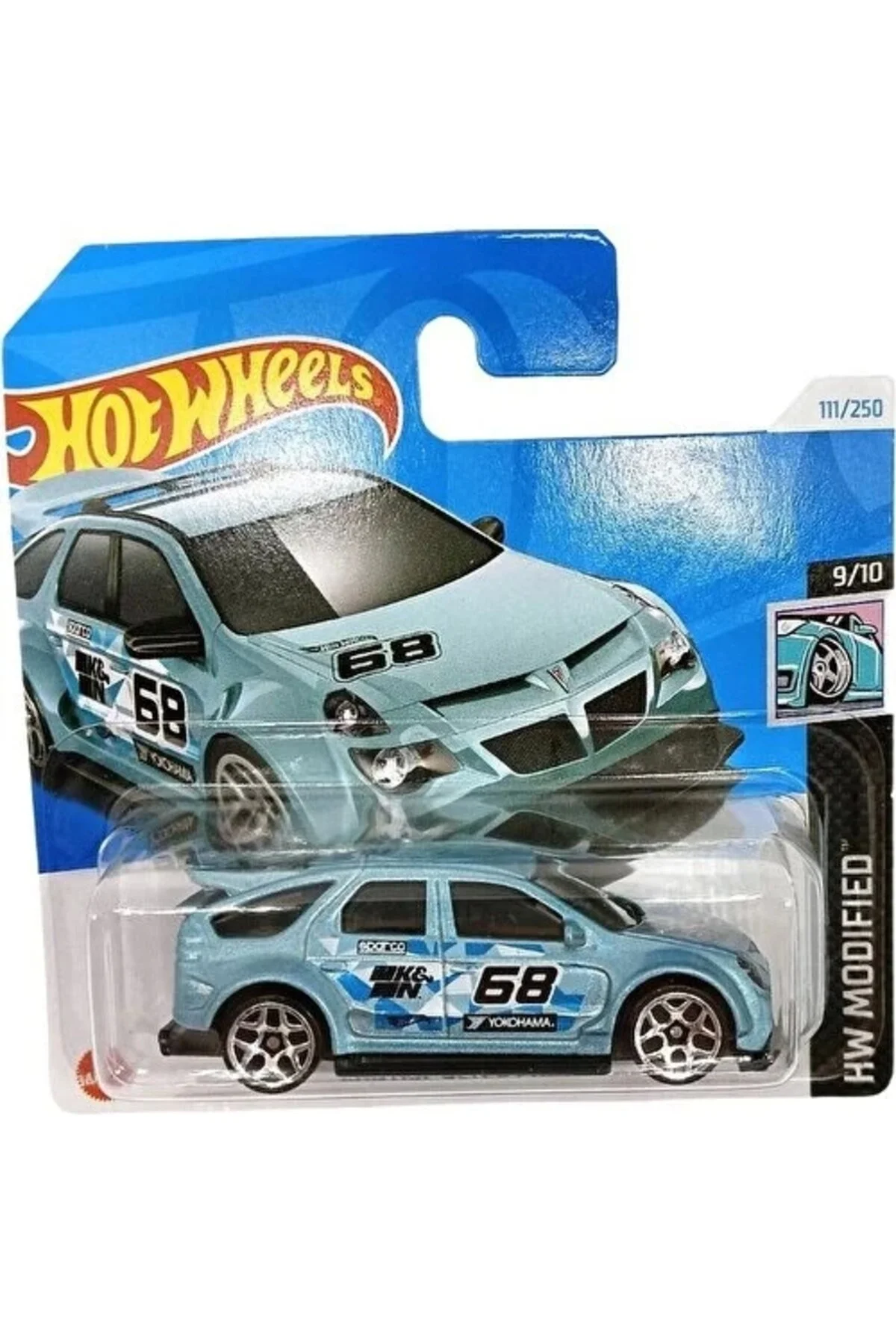 ماشین اسباب بازی اتومبیل های مجرد PONTIAC AZTEK CUSTOM HRY61 هات ویلز اورجینال HOT WHEELS