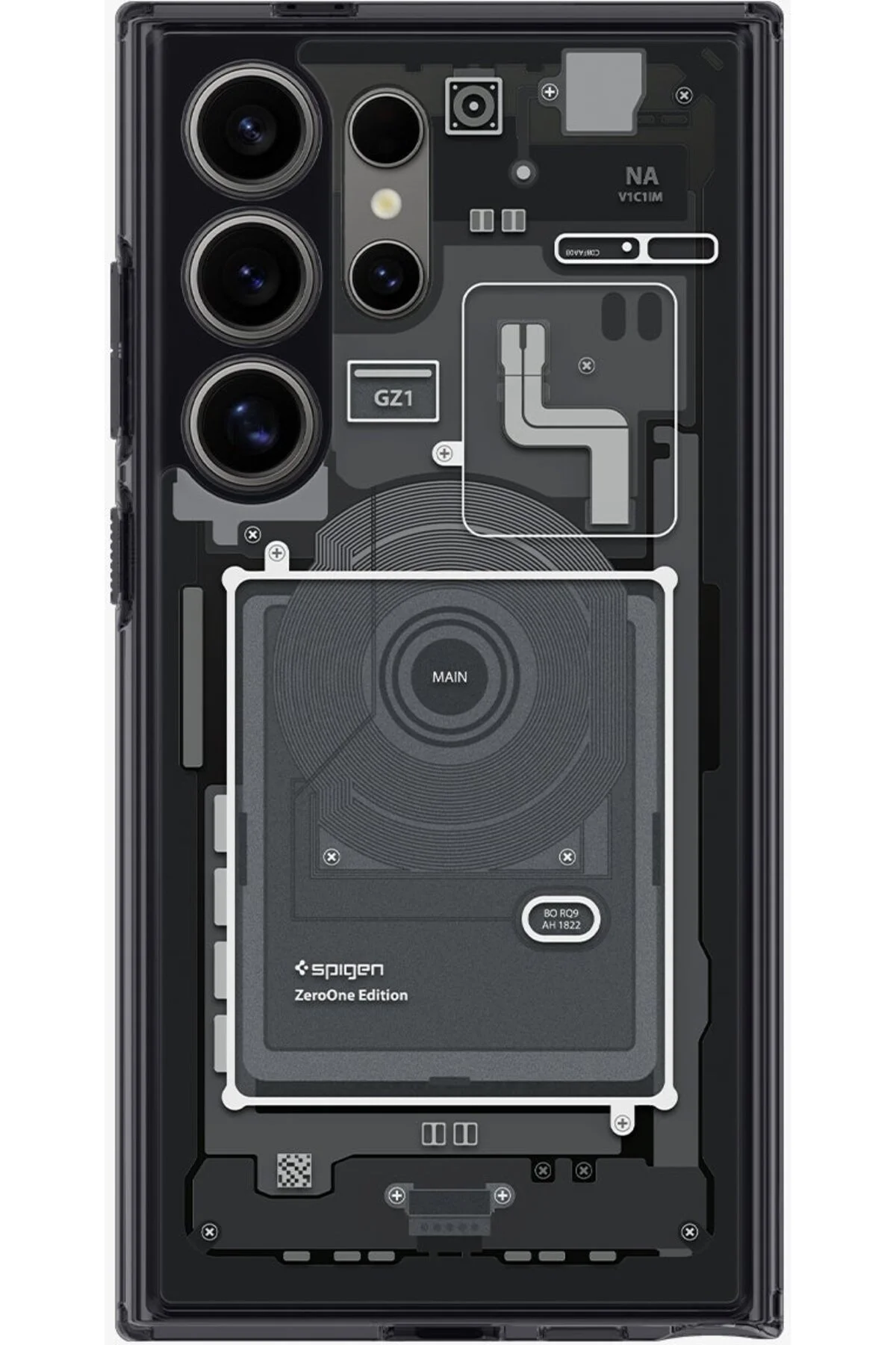 کاور و قاب GALAXY S24 ULTRA CASE HYBRID ZERO ONE ACS07293 اسپیگن Spigen