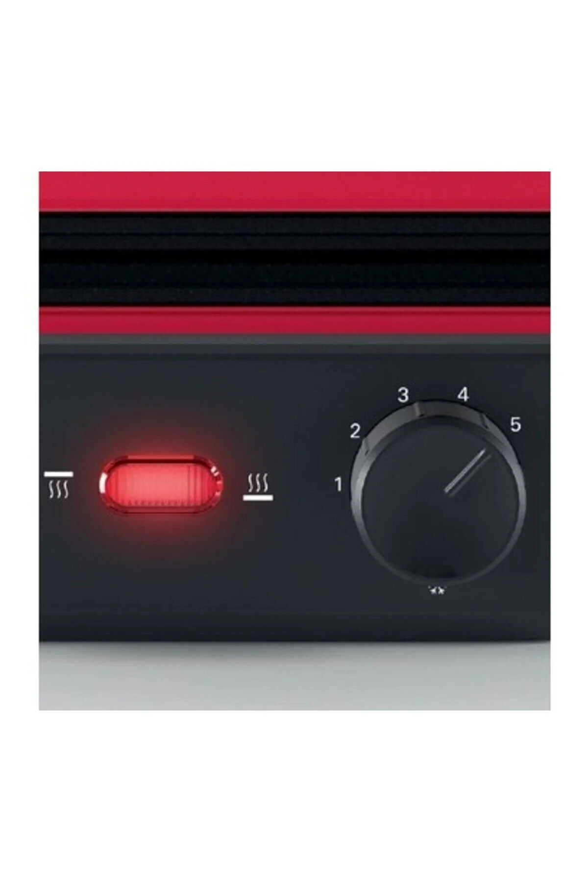 دستگاه ساندویچ و تست توستر 4 برش گرانیت دو طرفه 2000 W 3 درجه حرارت قرمز اورجینال Bosch