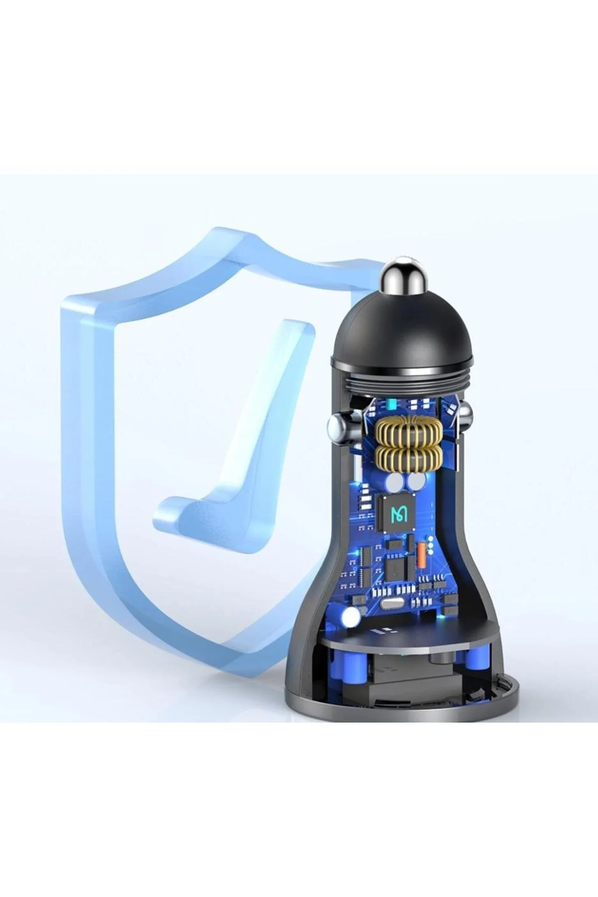 شارژر خودرو CC 5670 نوع C و USB ورودی سبک تر 95W PD+QC 3.0 Mcdodo