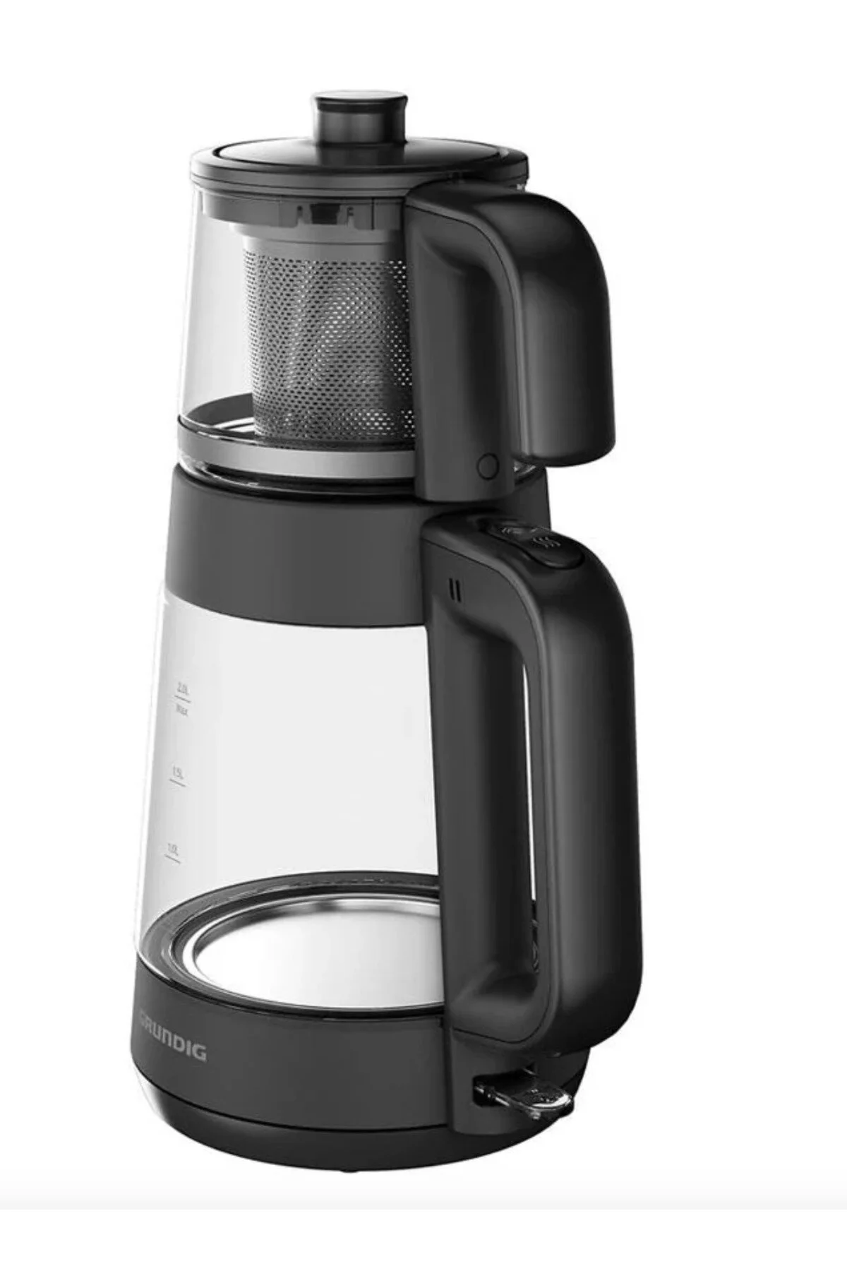 چای ساز مخزن شیشه ای Grundig