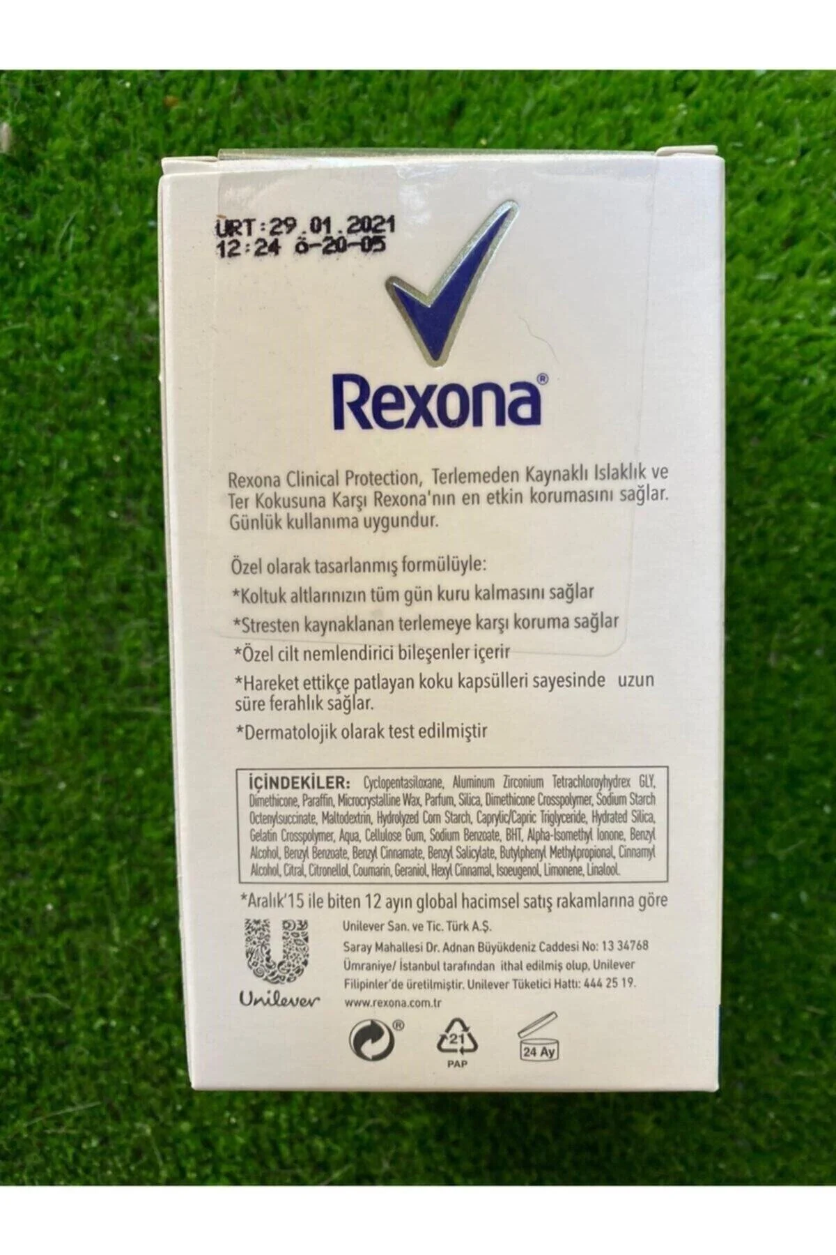 دئودورانت و رول آن حفاظت بالینی دوش تمیز زنانه 2 فرصت بسته بندی رکسونا Rexona