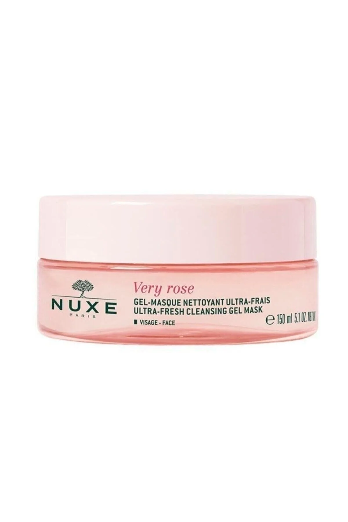 Nuxe ژل ماسک تمیزکننده و روشن‌کننده گل رز 150 میلی‌لیتر