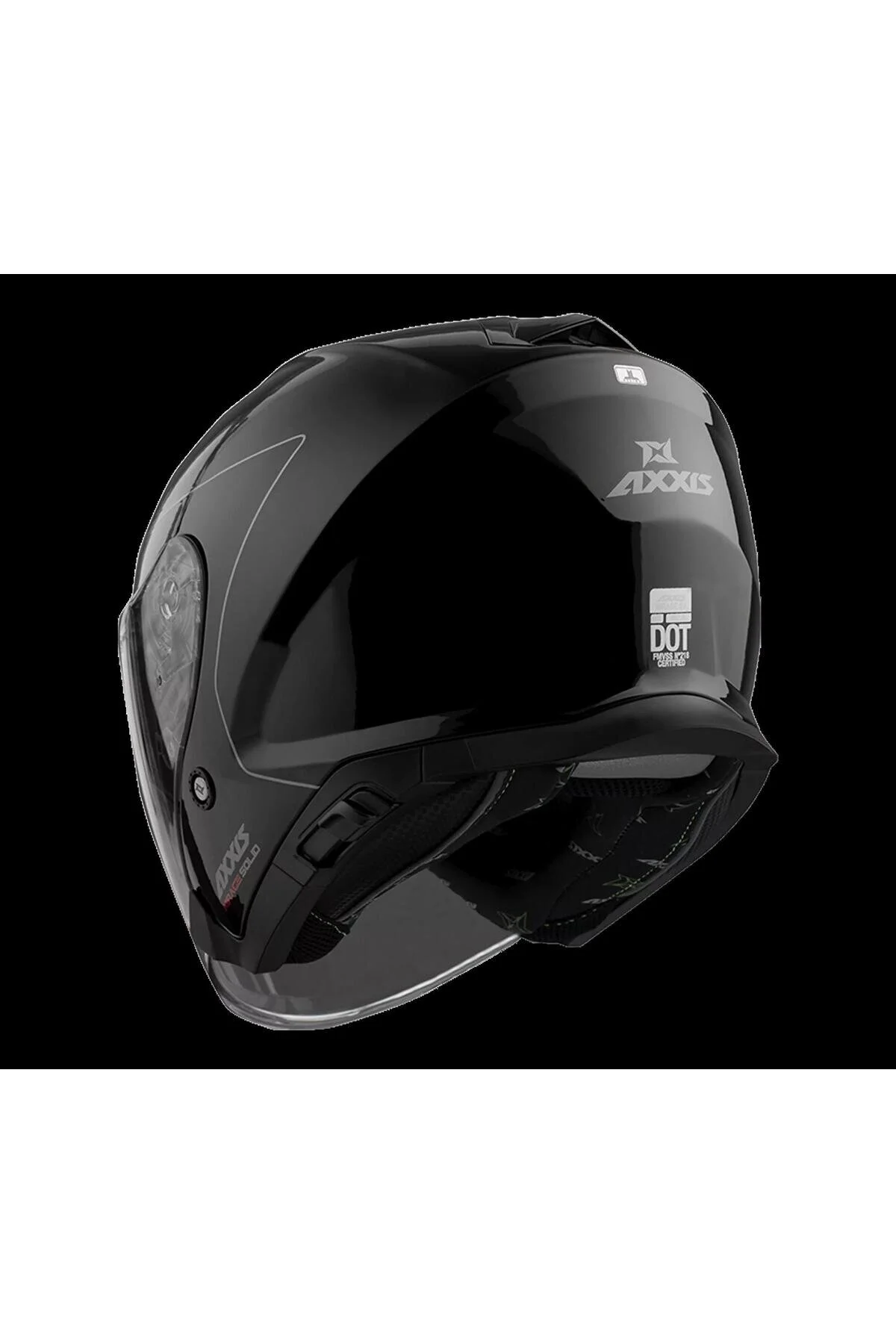 کلاه کاسکت موتورسیکلت چند رنگ SV SOLID MATT مشکی اورجینال Axxis