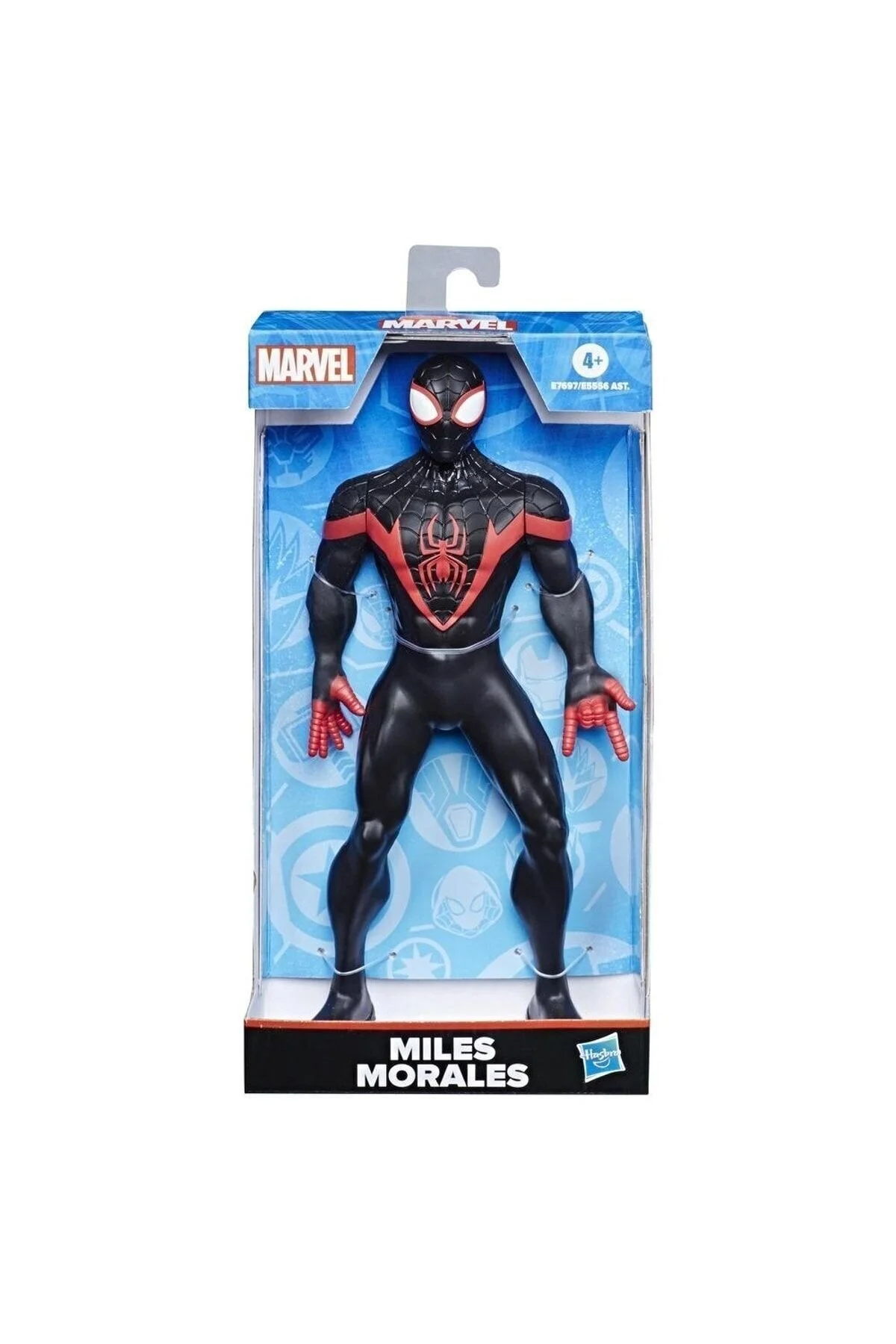 اسباب بازی های فیگور شخصیت AVENGERS MILES MORALES ACTION شکل 25 سانتی متر E7697 E5556 MARVEL