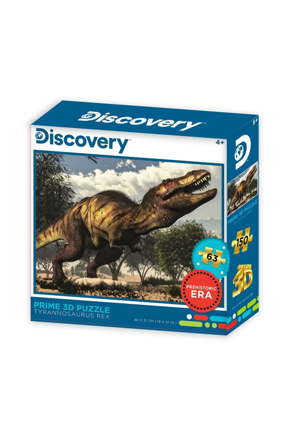 پازل DISCOVERY TYRANNOSAURUS REX PUZZLE 63 PIECES 20925 از ترکیه Genel Markalar