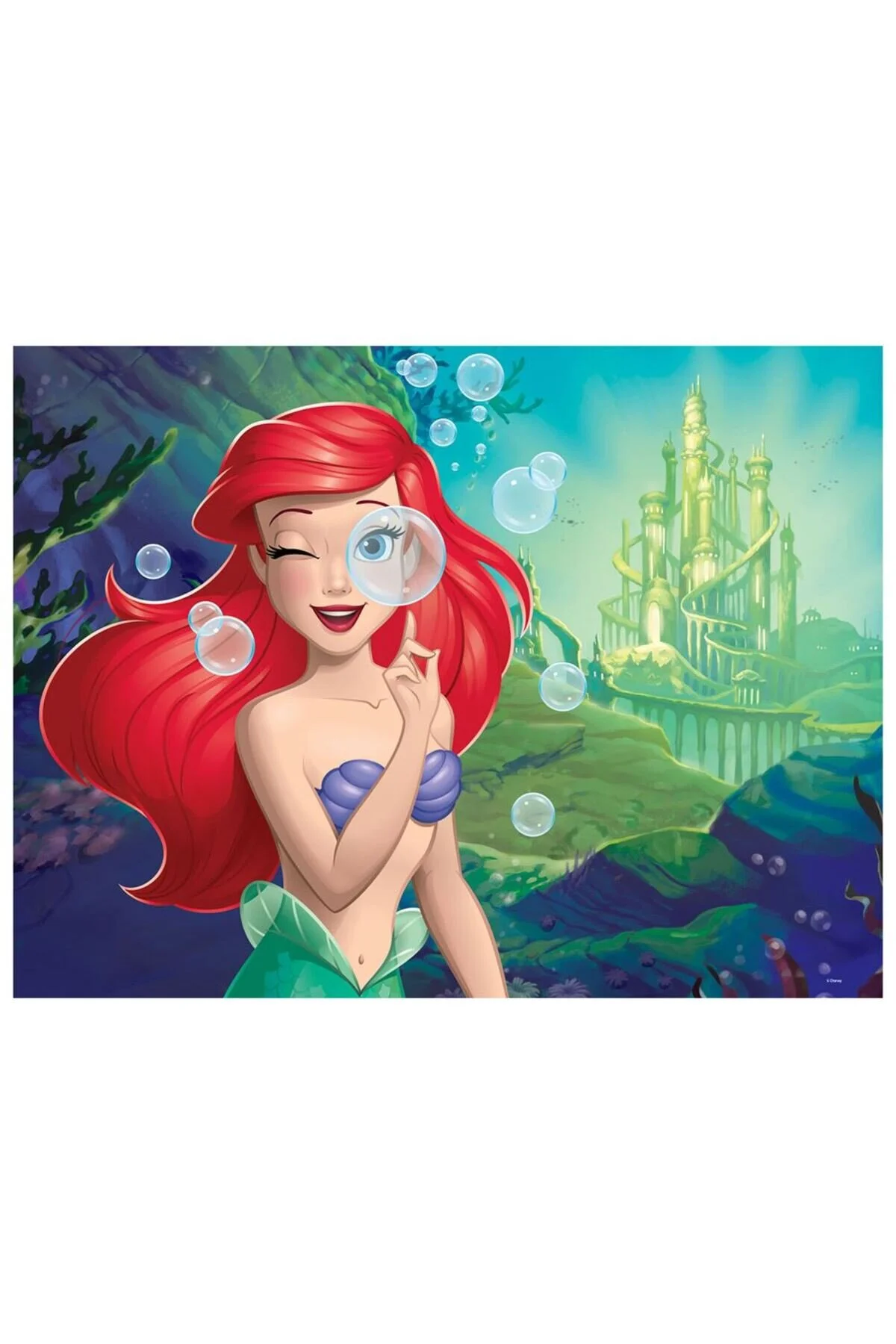 پازل 200 قطعه پرنسس پری دریایی دیزنی Prime 3D