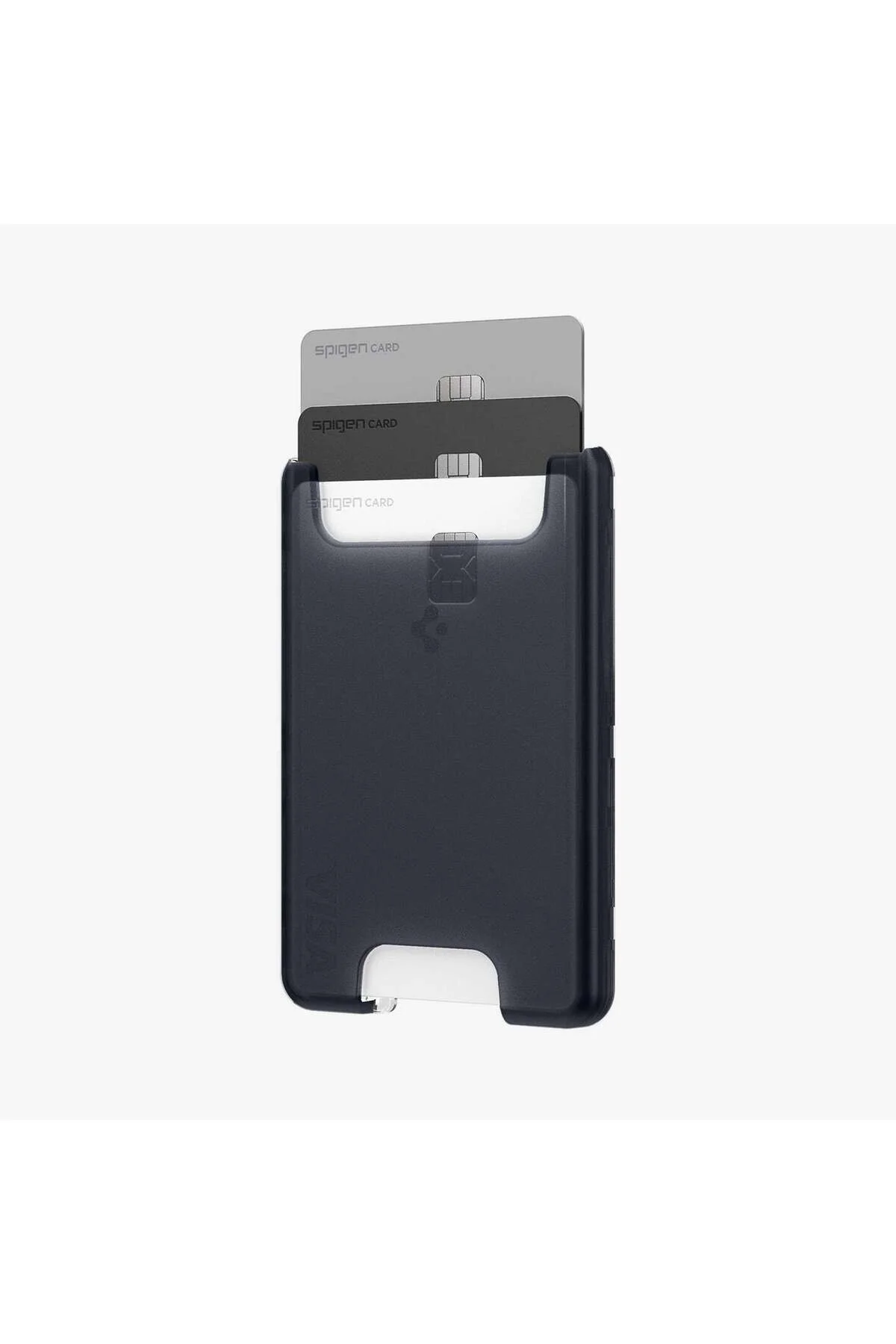 کاور و قاب کیف پول 3 کارته مغناطیسی CLASSIC C1 GRAPHITE با MAGSAFE برای آیفون AFA07398 اسپیگن Spigen