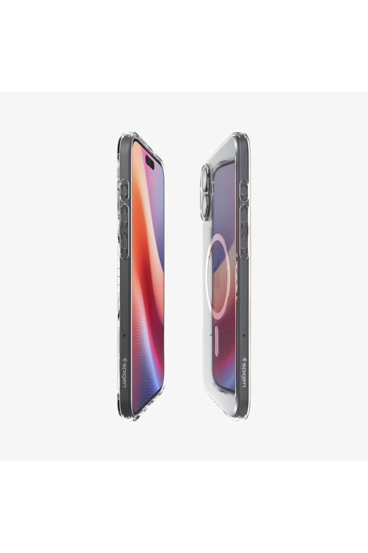کاور و قاب محافظ کریستال مایع آیفون 16 MAGFIT CRYSTAL CLEAR با MAGSAFE Spigen