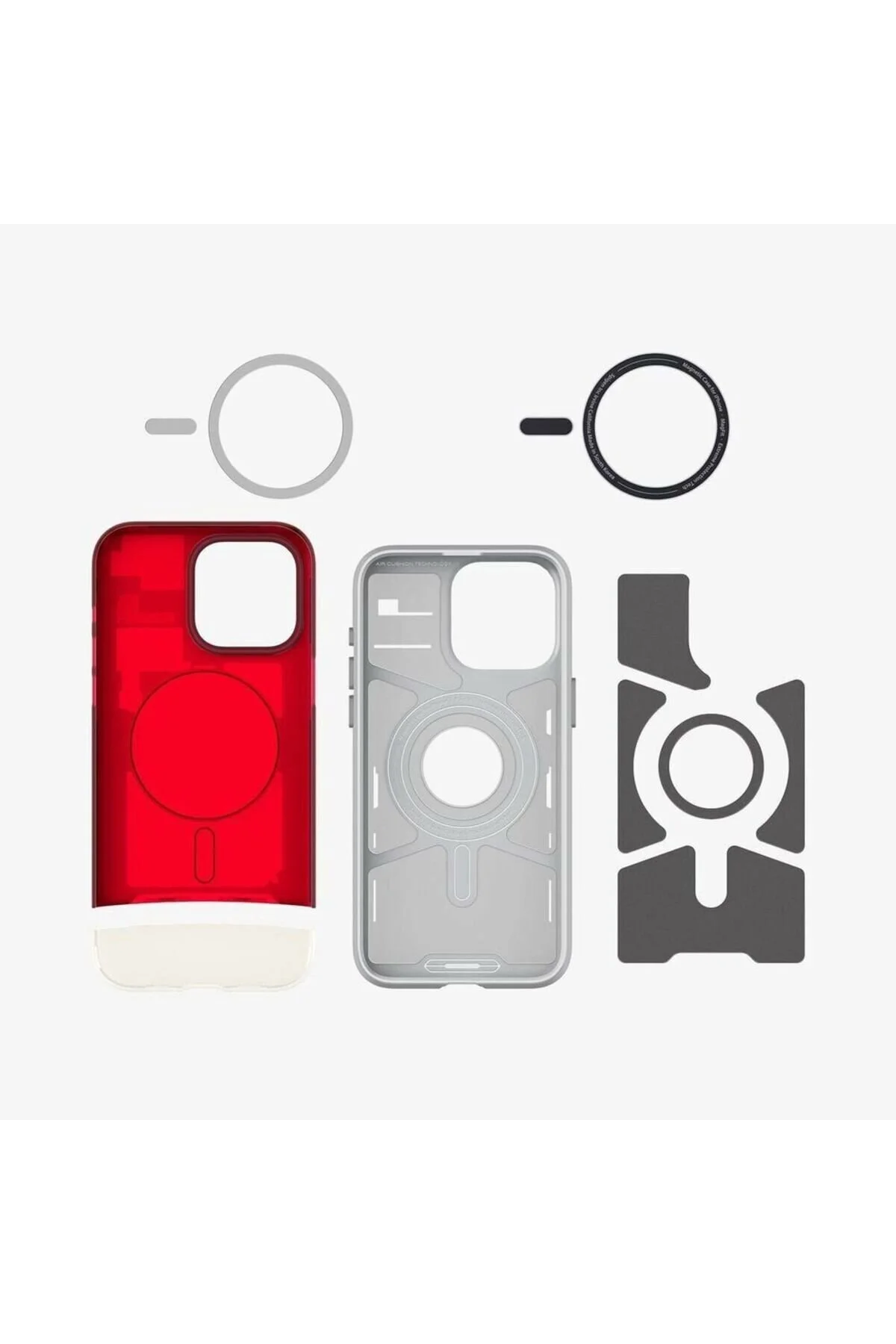 کاور و قاب IPHONE 15 PRO CASE کلاسیک C1 IMAC G3 DESIGN MAGFIT RUBY با MAGSAFE Spigen